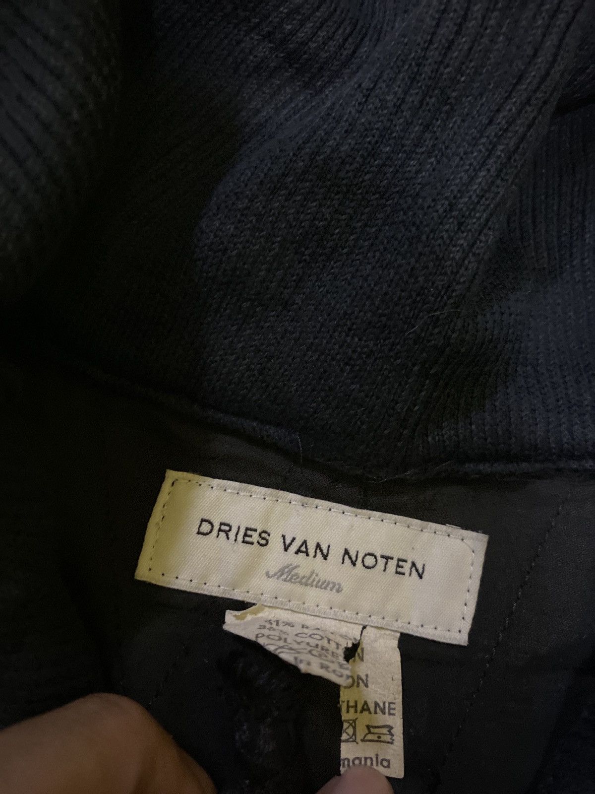 Dries Van Noten high neck side pocket Size US M / EU 48-50 / 2 - 3 Thumbnail