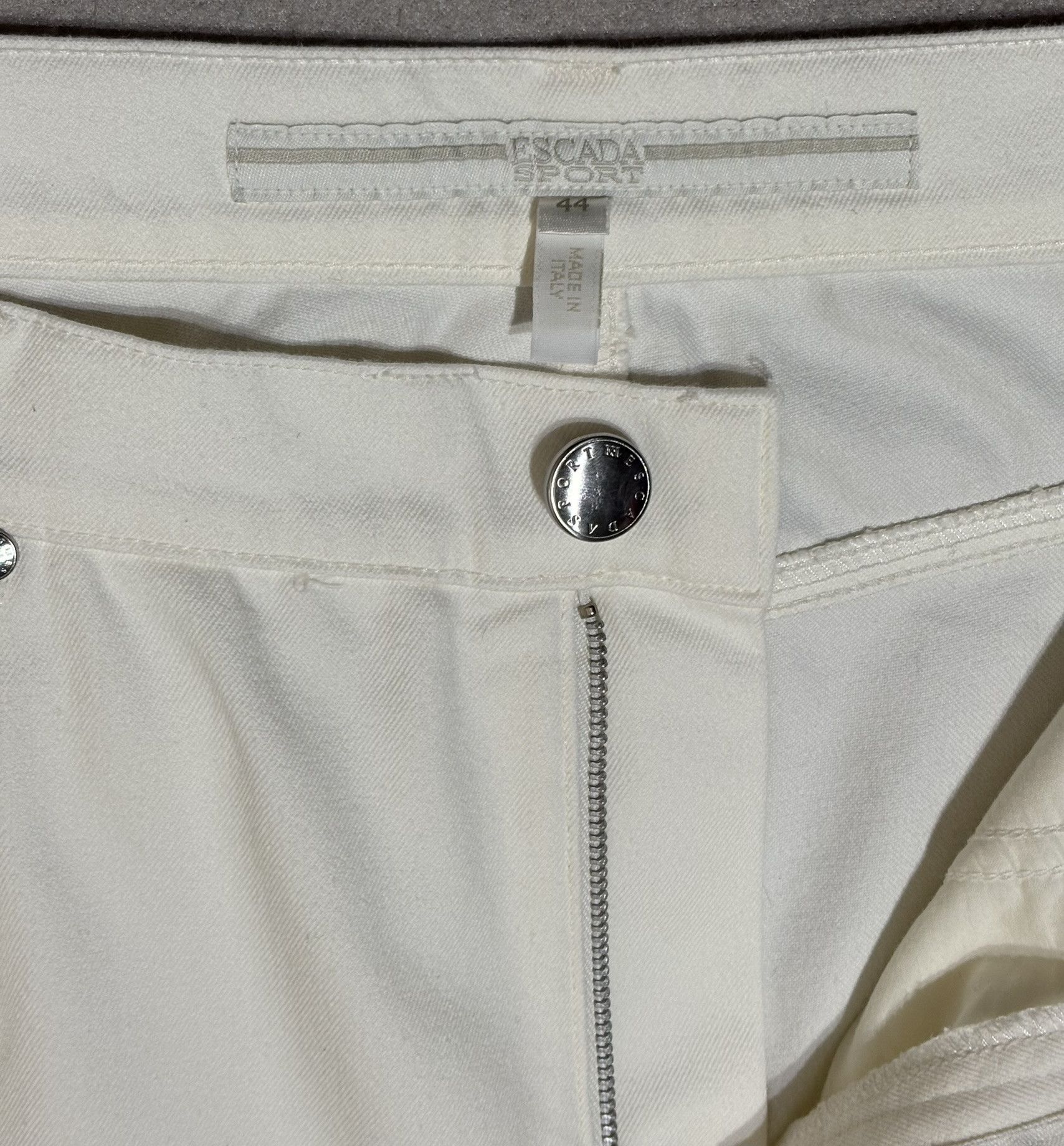 Escada Sport Escada Sport White trousers size 44 Size 30" / US 8 / IT 44 - 14 Thumbnail