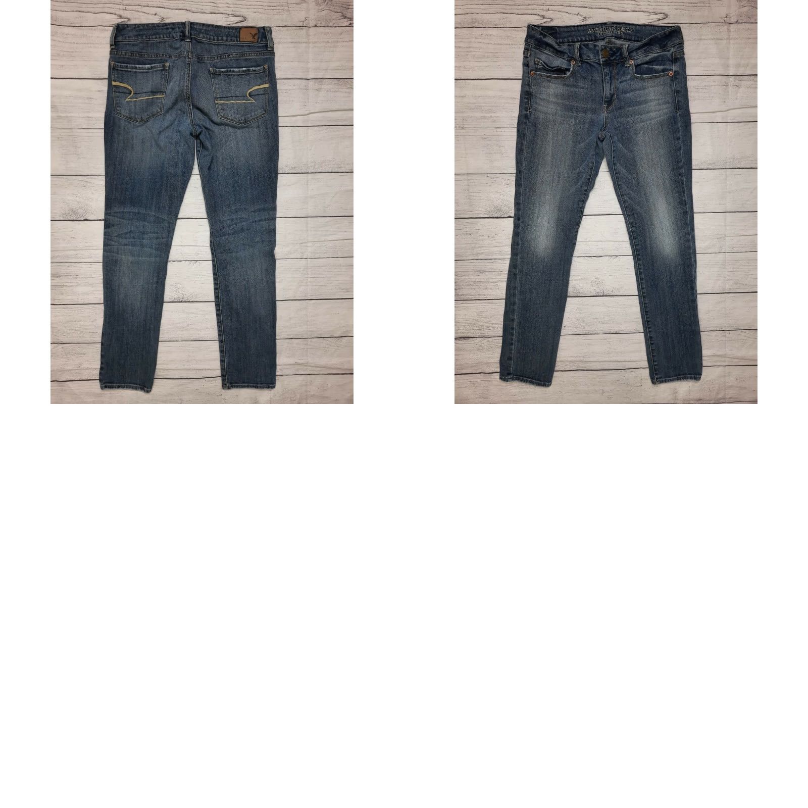 American Eagle Outfitters VINTAGE American Eagle Outfitters AE Skinny Stretch Denim Jeans Jegging Women's 6 28x28 Blue XS? Size 28" / US 6 / IT 42 - 8 Thumbnail