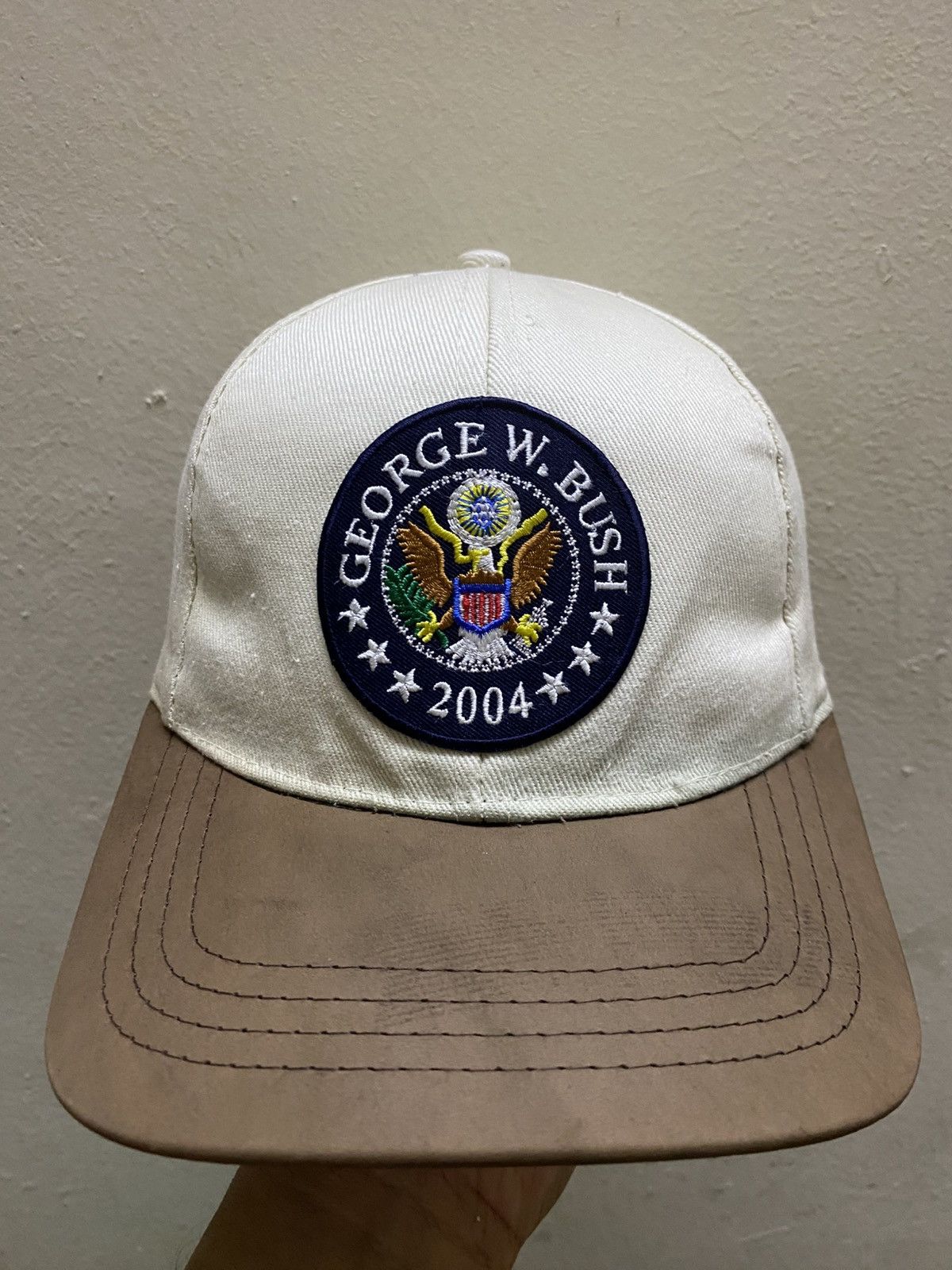 Vintage George Bush “2004 Campaign Hat Size ONE SIZE - 1 Thumbnail