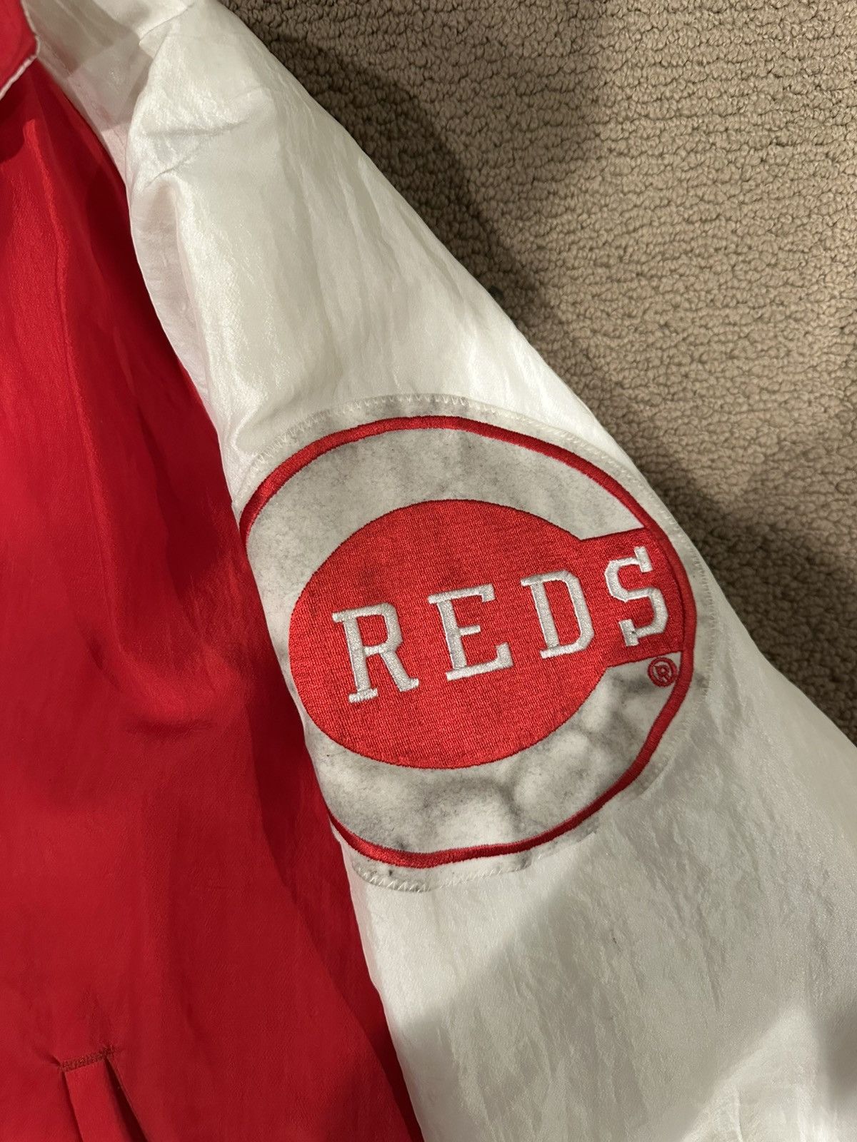 Starter Cincinnati Reds MLB Starter Jacket Size US XL / EU 56 / 4 - 3 Thumbnail
