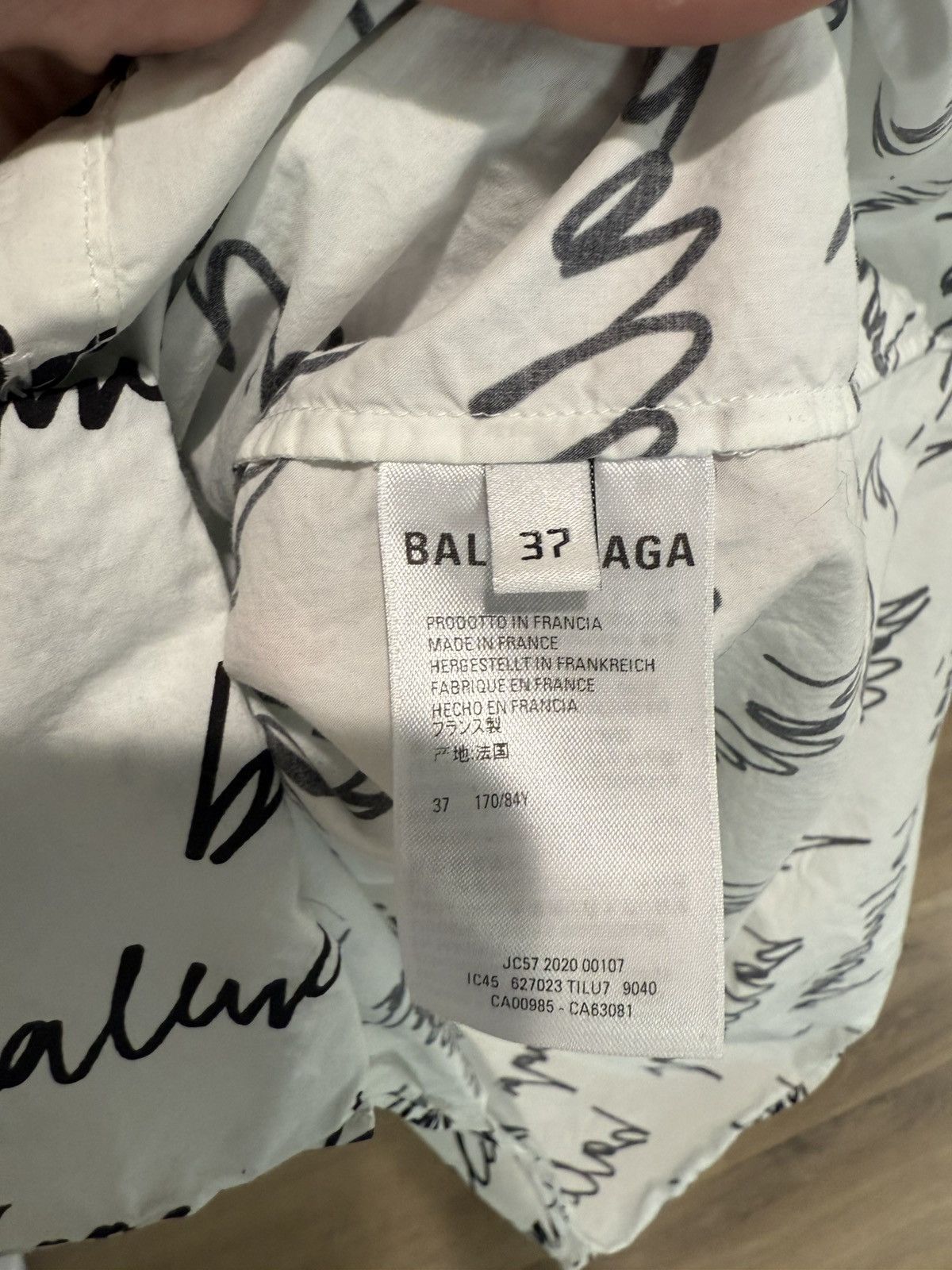 Balenciaga Balenciaga Button Up Size US S / EU 44-46 / 1 - 4 Thumbnail