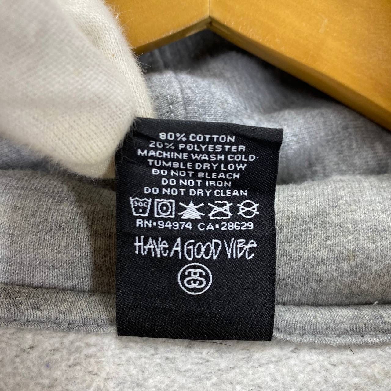 Stussy 90s Vintage STUSSY REGGAE Hoodie Pullover #2170/19 Size US M / EU 48-50 / 2 - 14 Thumbnail