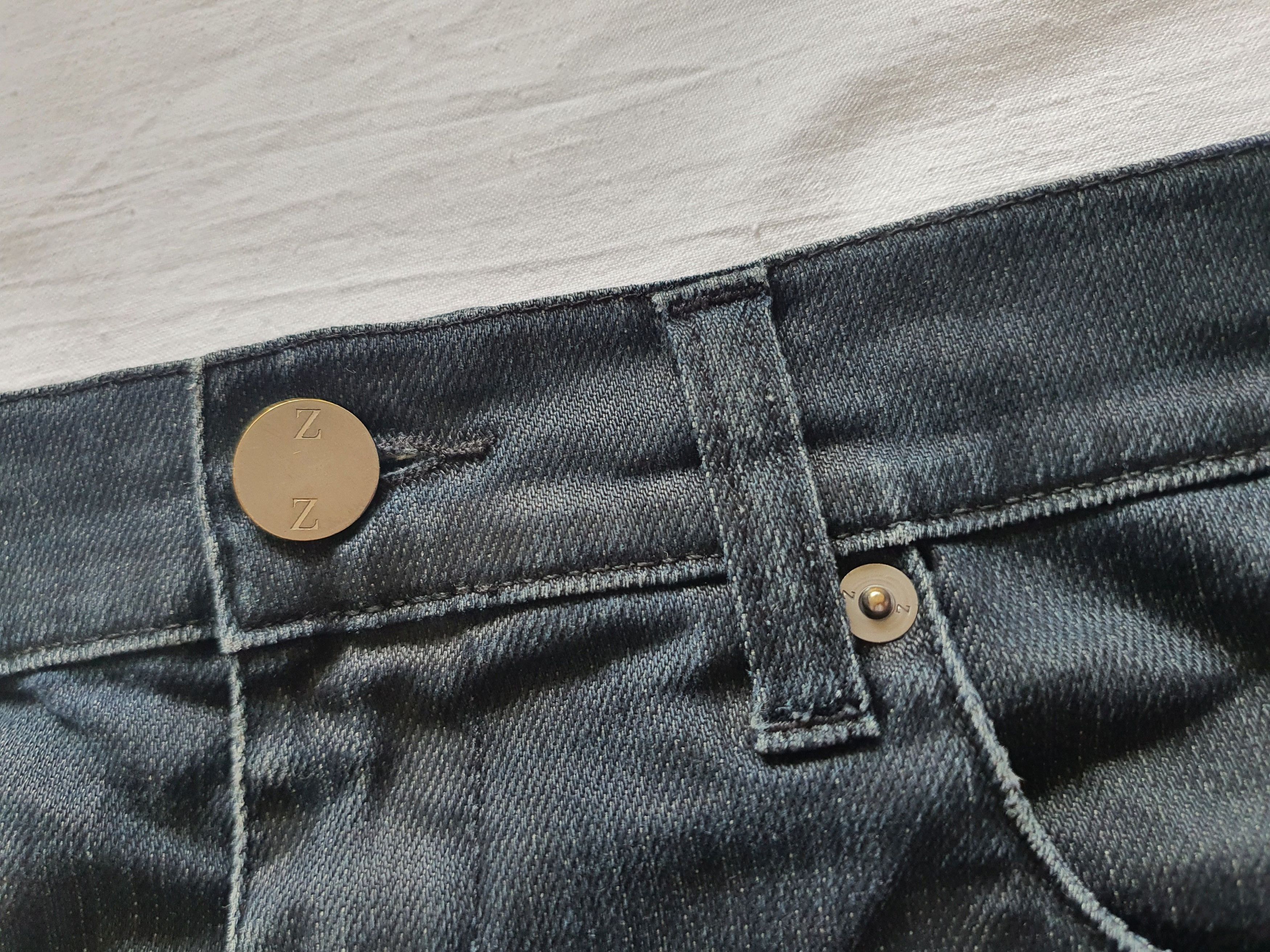 Z Zegna Slim Fit Tapered Denim Jeans - Mod: 75AIC2 - Sz W33 L30 Size US 33 - 9 Thumbnail