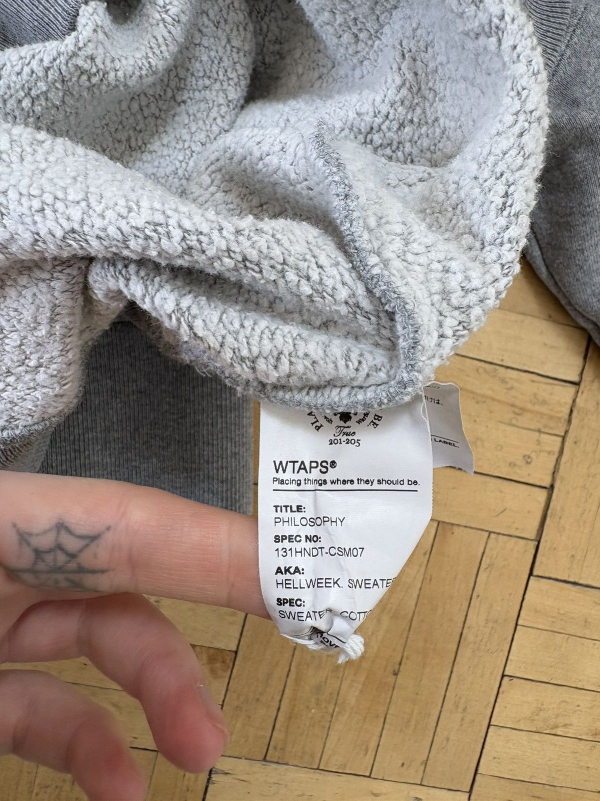Wtaps WTAPS Made in Japan Grey Sweatshirt Size US M / EU 48-50 / 2 - 4 Thumbnail