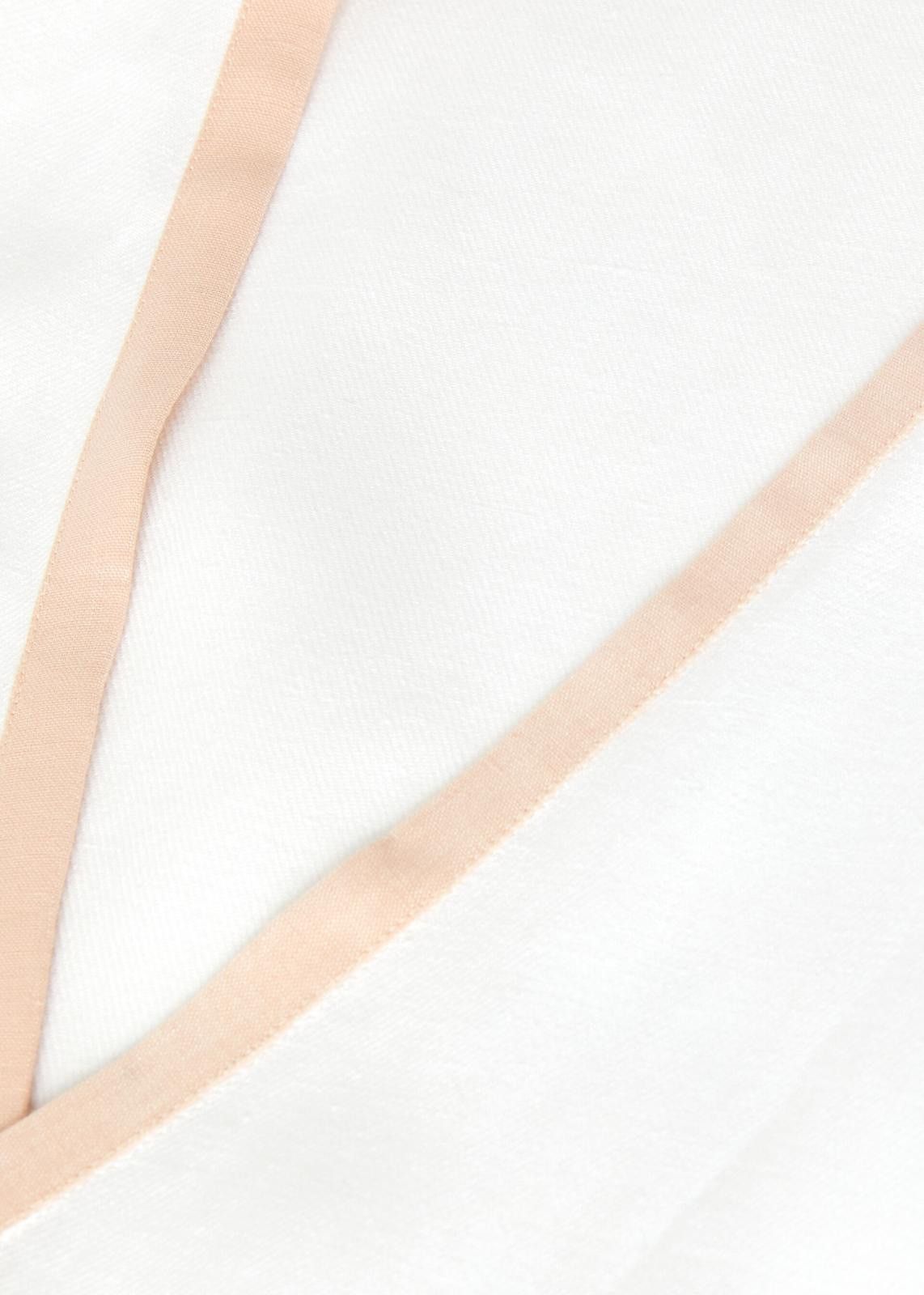Loro Piana o1srvl11e0425 FAN8389 Jason Coat in Light Pink & White Size S / US 4 / IT 40 - 3 Thumbnail