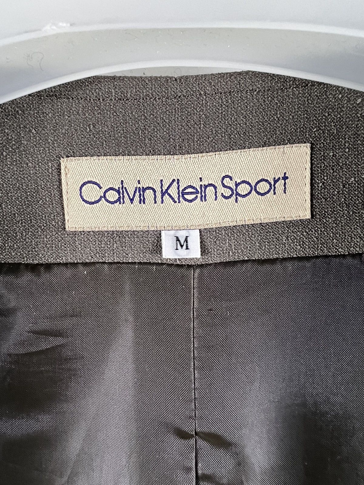 All Sport × Calvin Klein × Vintage 🔥 Vintage Calvin Klein Sport w/belt Coat - M Size M / US 6-8 / IT 42-44 - 7 Thumbnail
