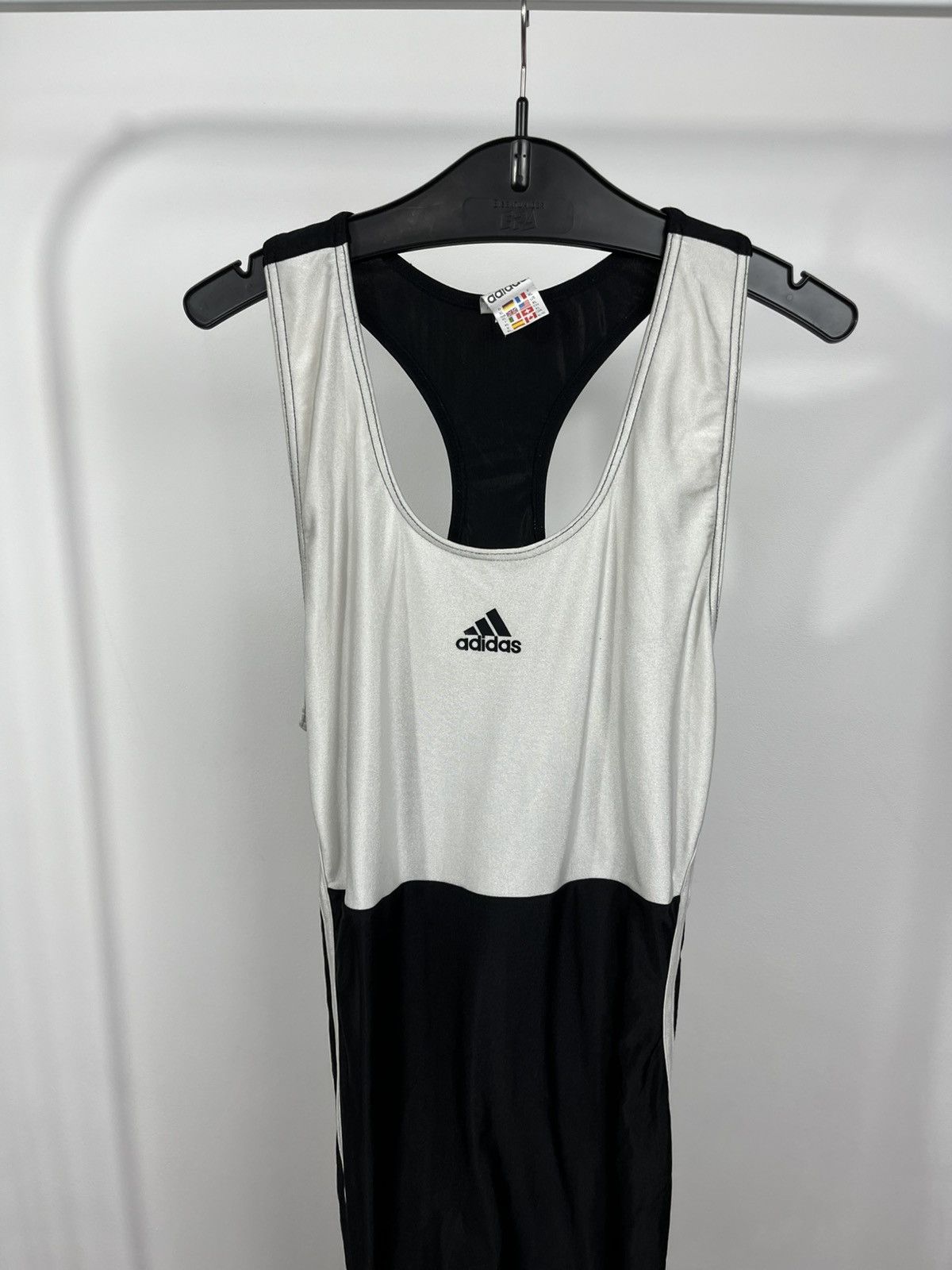 Adidas Vintage Adidas Cycling Jersey Sleeveless Black White XL Size US XL / EU 56 / 4 - 3 Thumbnail