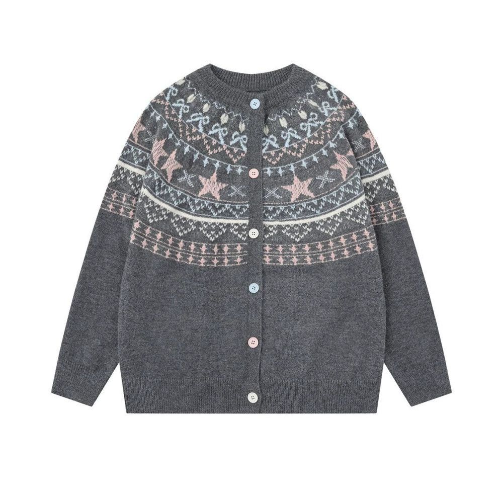 Vintage Men's retro loose casual totem cardigan sweater y2k Size US M / EU 48-50 / 2 - 1 Thumbnail