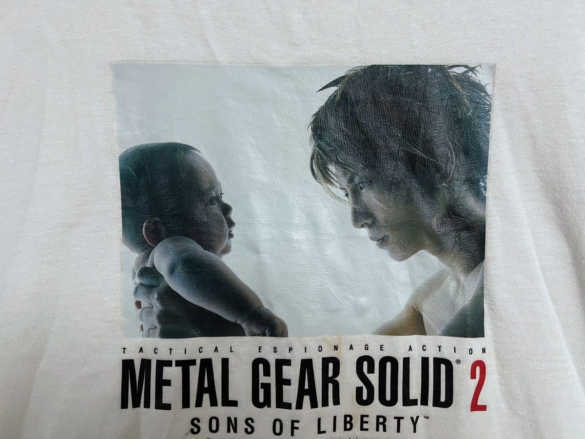 Optic Gaming × Vintage Vintage Gaming T shirt Metal Gear Solid M Sons of Liberty Size US M / EU 48-50 / 2 - 6 Thumbnail