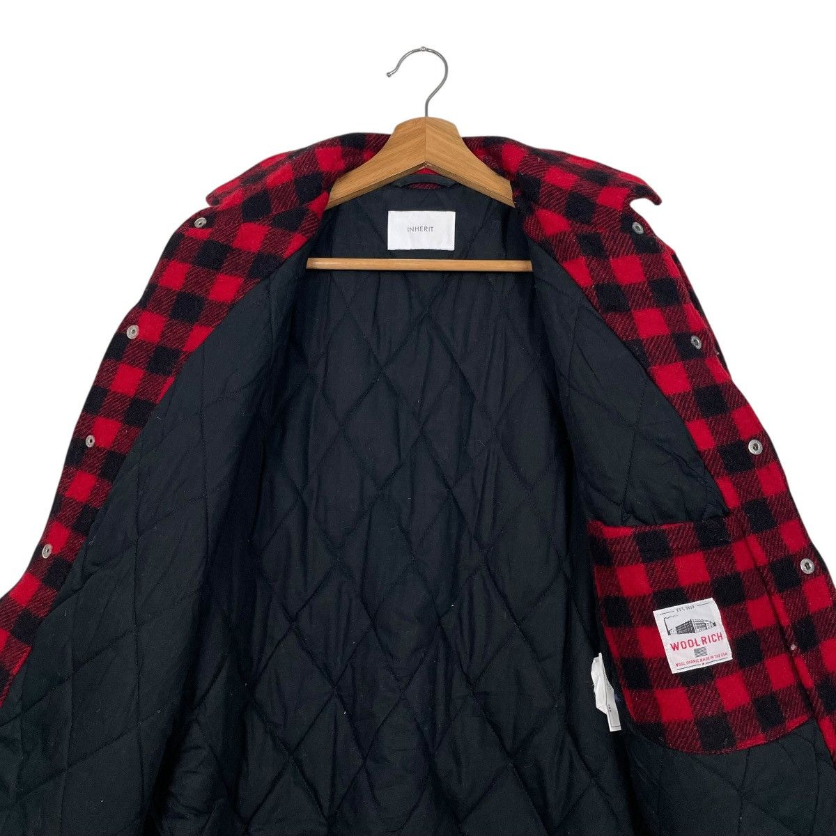 Japanese Brand Japanese Brand Inherit Tartan Wool Snap Button Jacket Size US M / EU 48-50 / 2 - 11 Thumbnail