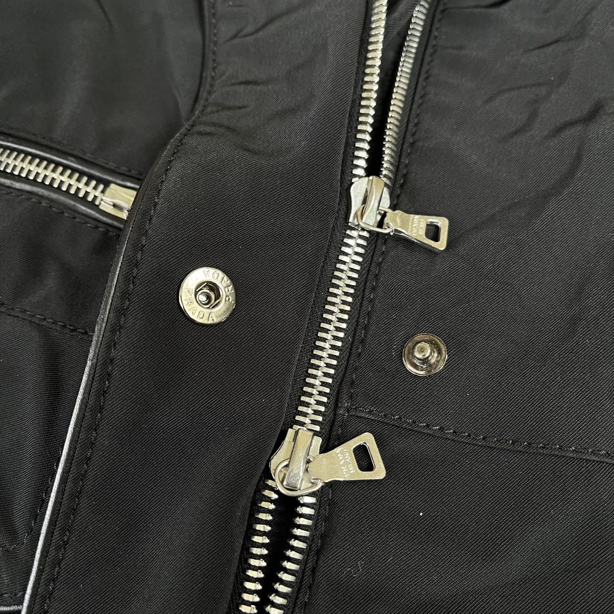 Prada Luxury Prada Neck Fur Nylon Jacket Size S / US 4 / IT 40 - 6 Thumbnail