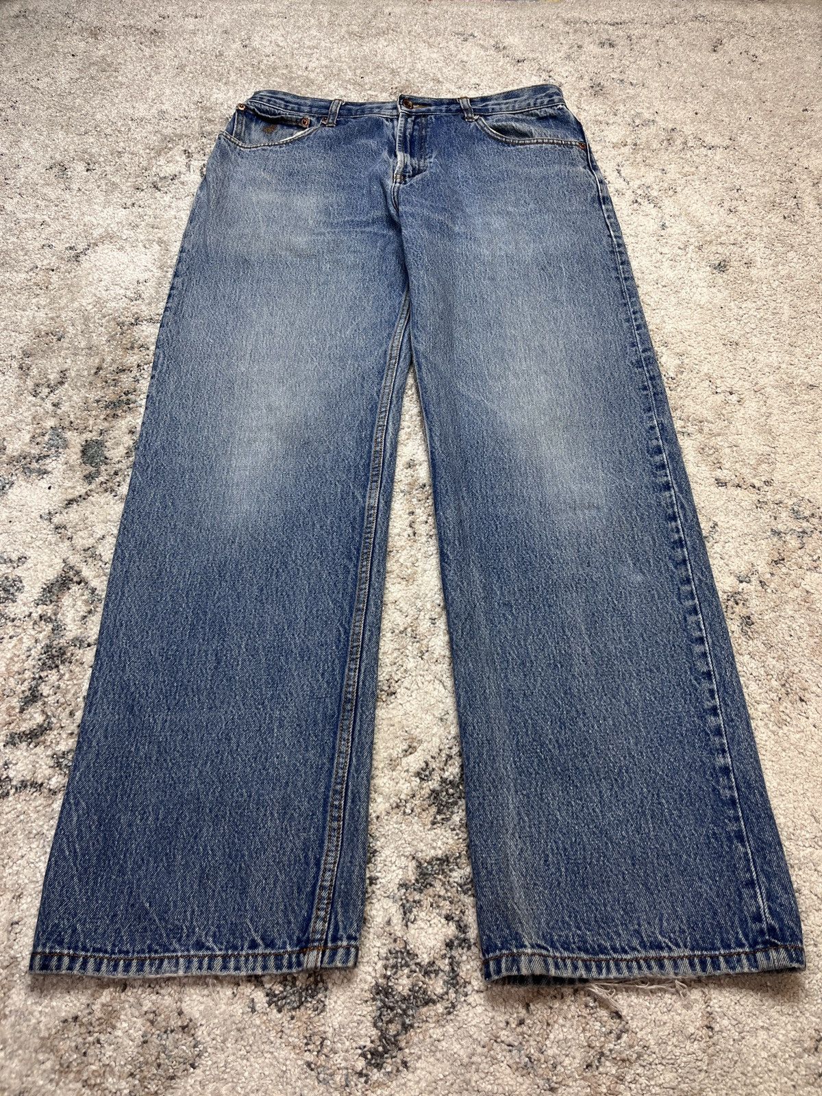Japanese Brand × Rocawear × Vintage 90s ROCAWEAR VINTAGE WASHED QUALITY HEAVY DENIM PANTS - 3198 Size US 34 / EU 50 - 1 Thumbnail