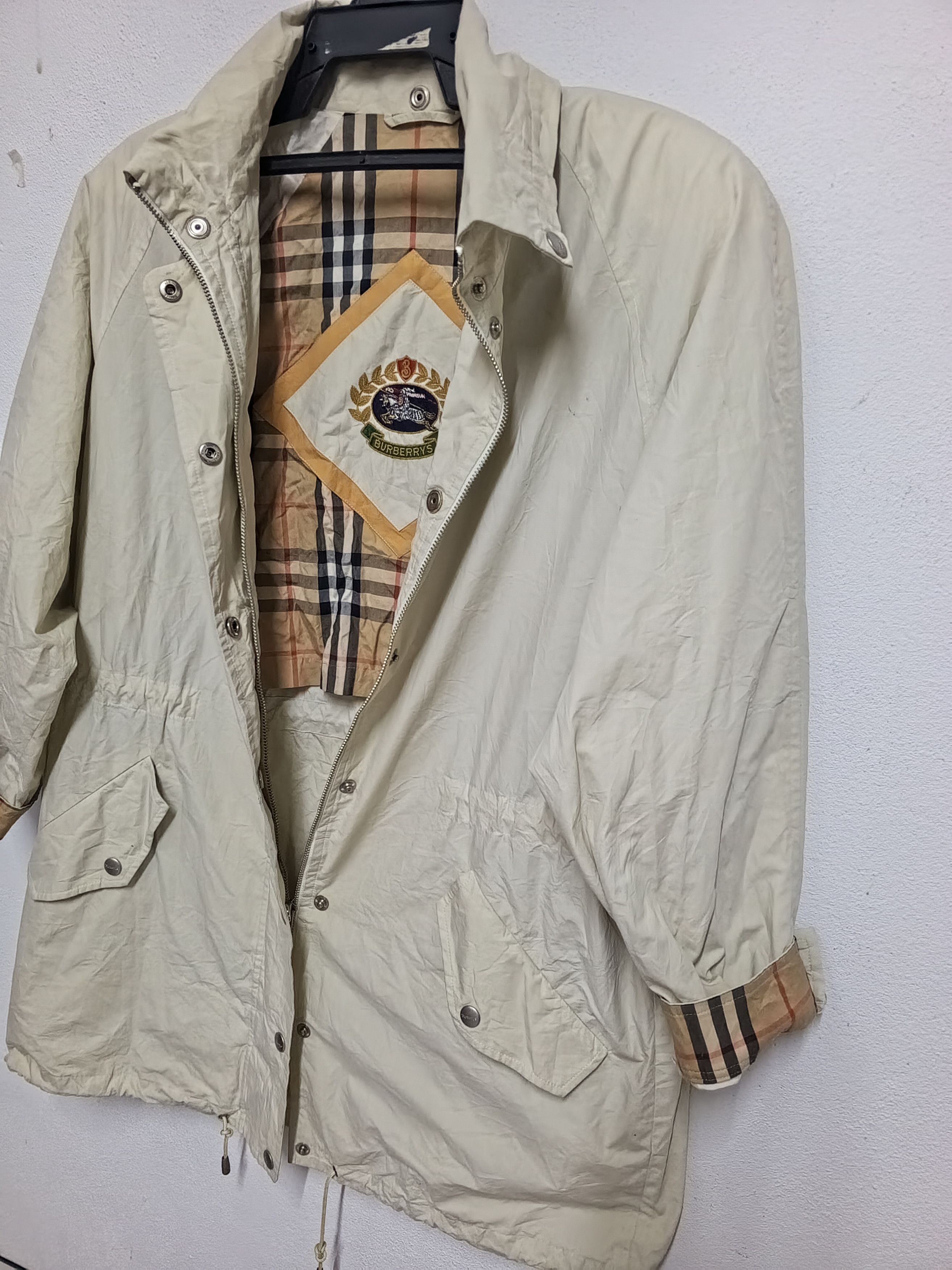 Burberry Prorsum VINTAGE BURBERRY PRORSUM LONG COAT Size L / US 10 / IT 46 - 3 Thumbnail