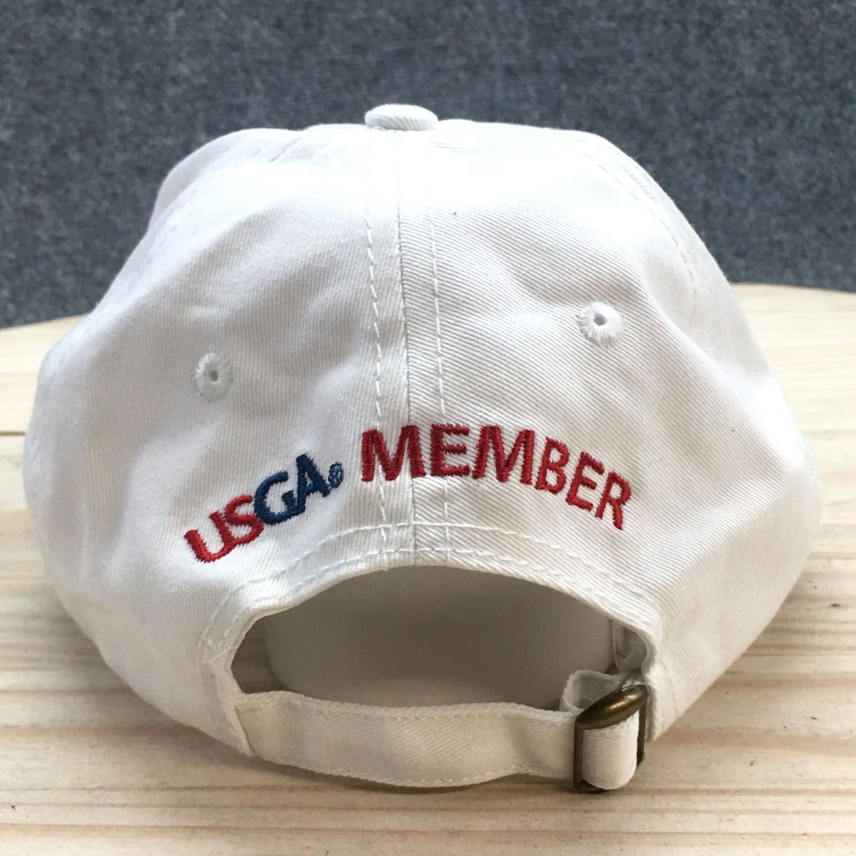 Vintage USGA Baseball Cap Hat Mens White OS Adjustable Cotton 2017 Erin Hills US Open Baseball Cap Mens White OS Adjustable Cotton Size ONE SIZE - 6 Thumbnail