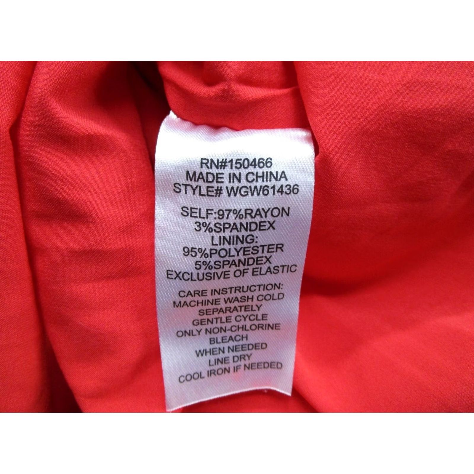 Vintage Stitch Fix 41 Hawthorn Beatriz Midi Sleeveless Red Stretch Dress 2XL New Size XXL / US 16-18 / IT 52-54 - 6 Thumbnail