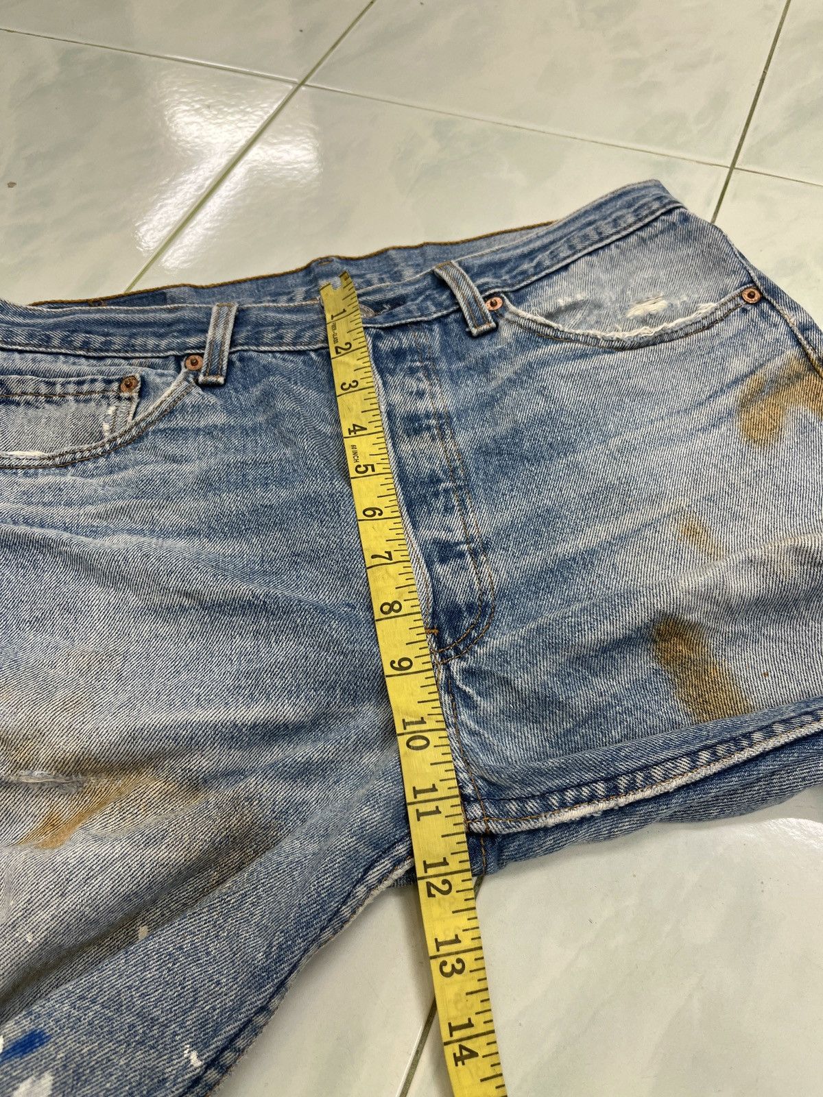 Levi's 🔥🔥🔥STEALS VTG LEVIS 501 SHORTS (CUSTOM) Size US 32 / EU 48 - 22 Thumbnail