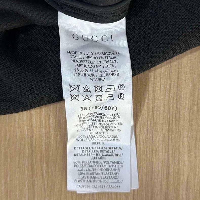 Gucci Black Casual Skirt with Logo from Gucci-2505 Size 35" - 6 Thumbnail