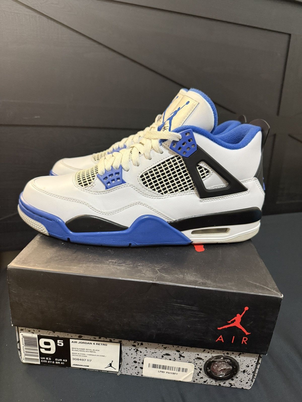 Jordan Brand Jordan 4 motorsport Size US 9.5 / EU 42-43 - 2 Thumbnail