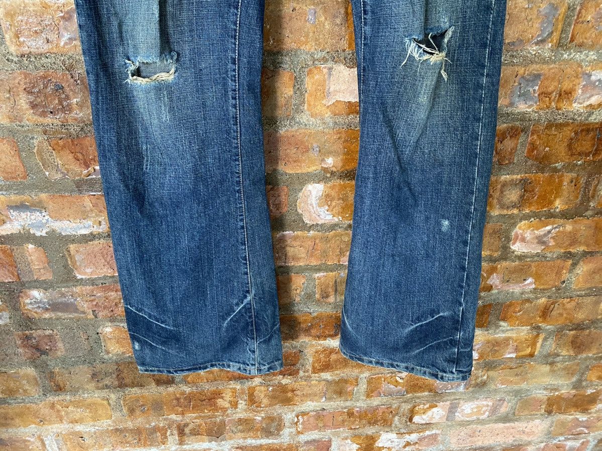 Kiminori Morishita 2000s TETE HOMME Flare and distressed pants Size US 32 / EU 48 - 5 Thumbnail