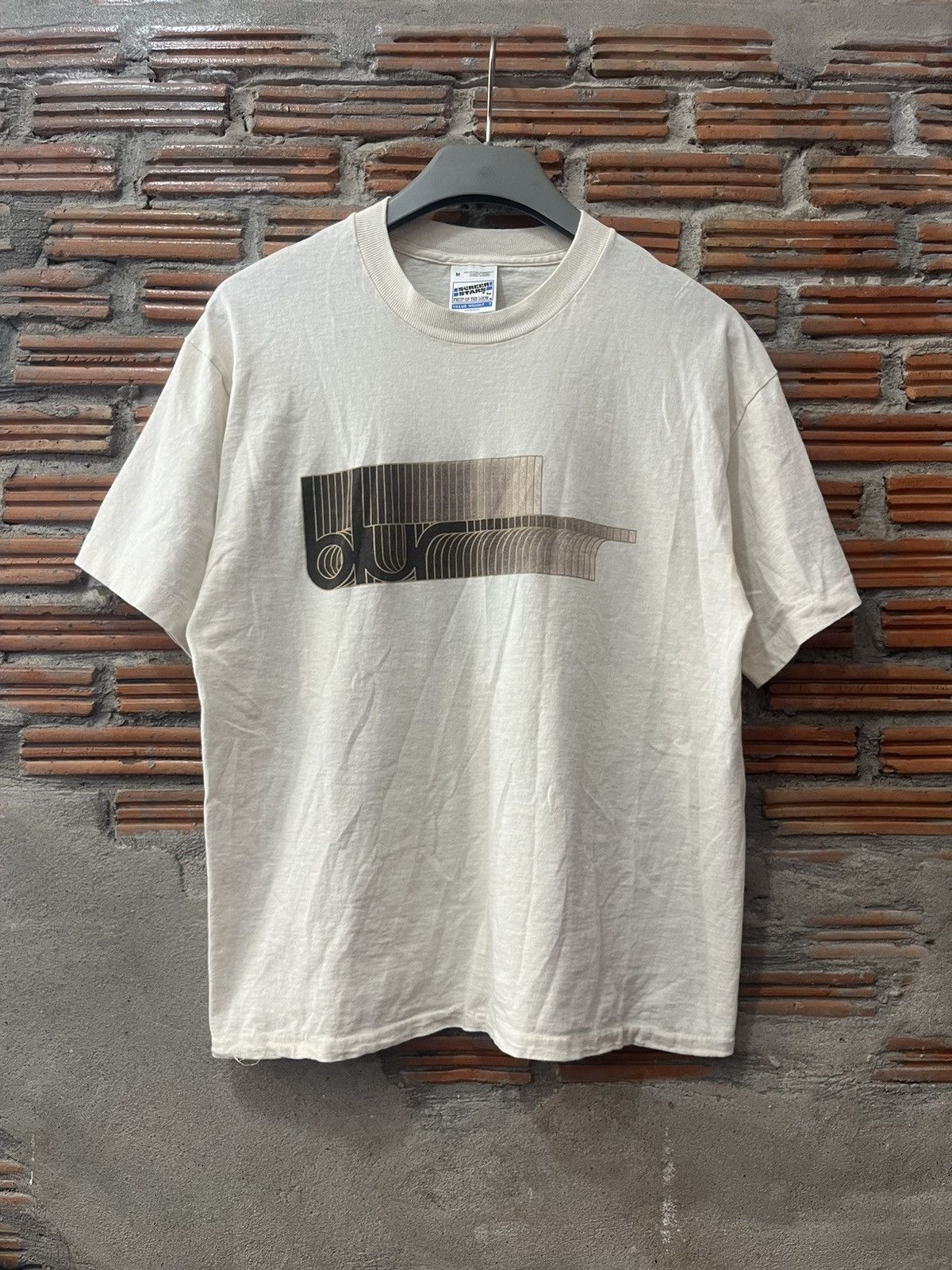Band Tees Vintage Blur Logos 90’s (Cut the hem of the shirt) to Boxy Size US M / EU 48-50 / 2 - 2 Thumbnail