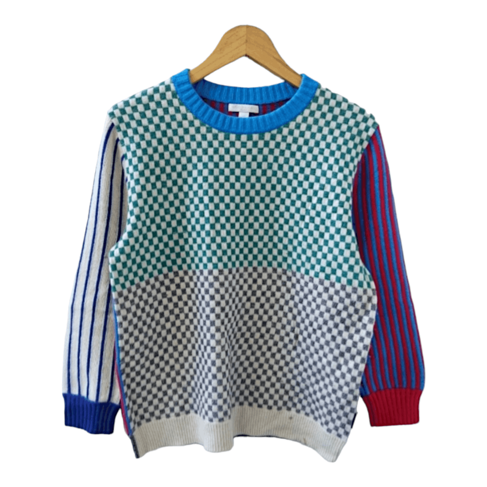 Burberry Burberry knit Sweater Abstract Motif Size M / US 6-8 / IT 42-44 - 1 Thumbnail