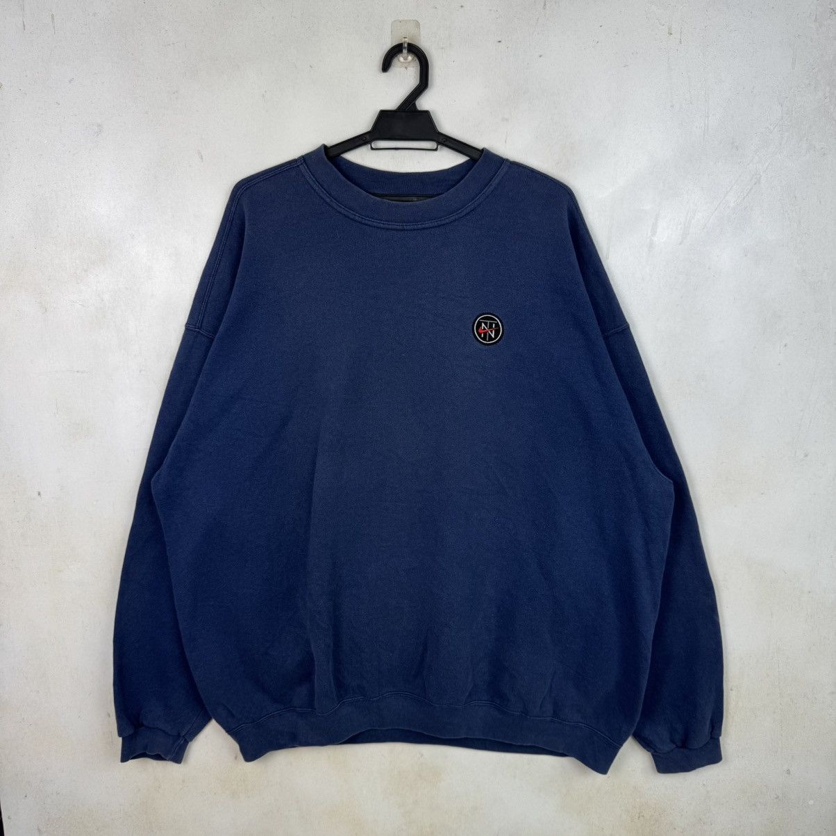 Nike × Vintage Vintage 90s Nike Town Crewneck Sweatshirt Size US XXL / EU 58 / 5 - 3 Thumbnail