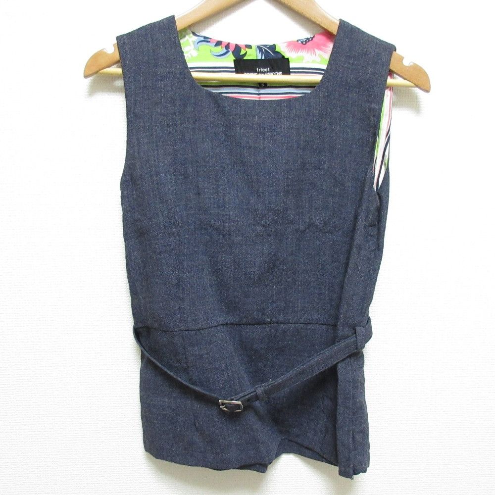 Other tricot COMME des GARCONS Wool Linen Sleeveless Blouse Others
