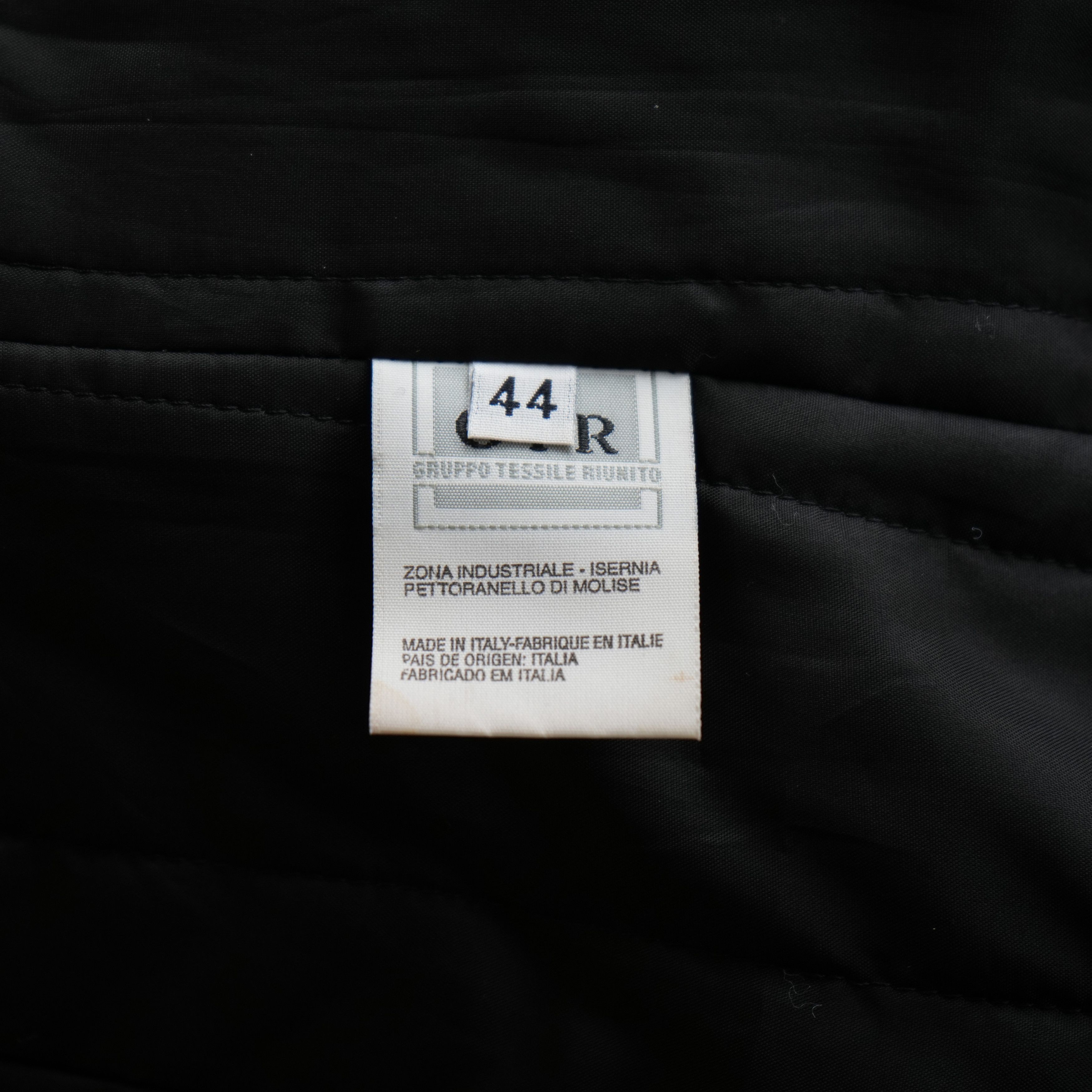 Helmut Lang FW97 Resin Striped Peacoat Size US S / EU 44-46 / 1 - 6 Thumbnail