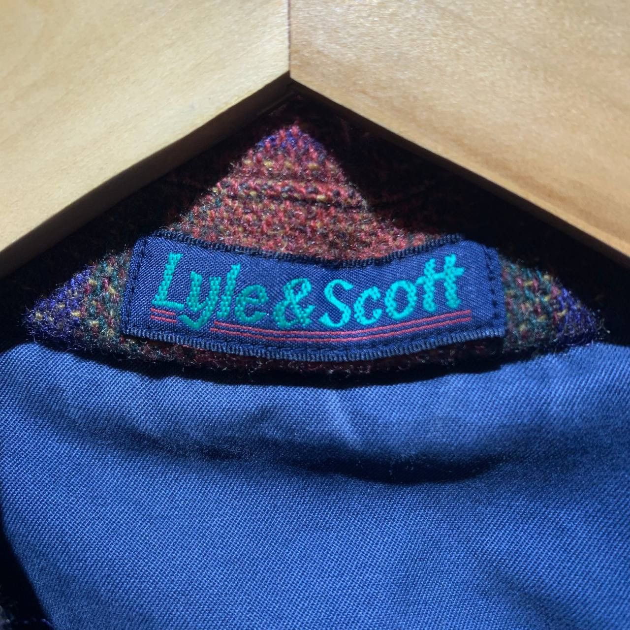 Lyle & Scott Lyle & Scott Plaid Wool Reversible Button Up Jacket Size US XL / EU 56 / 4 - 15 Thumbnail