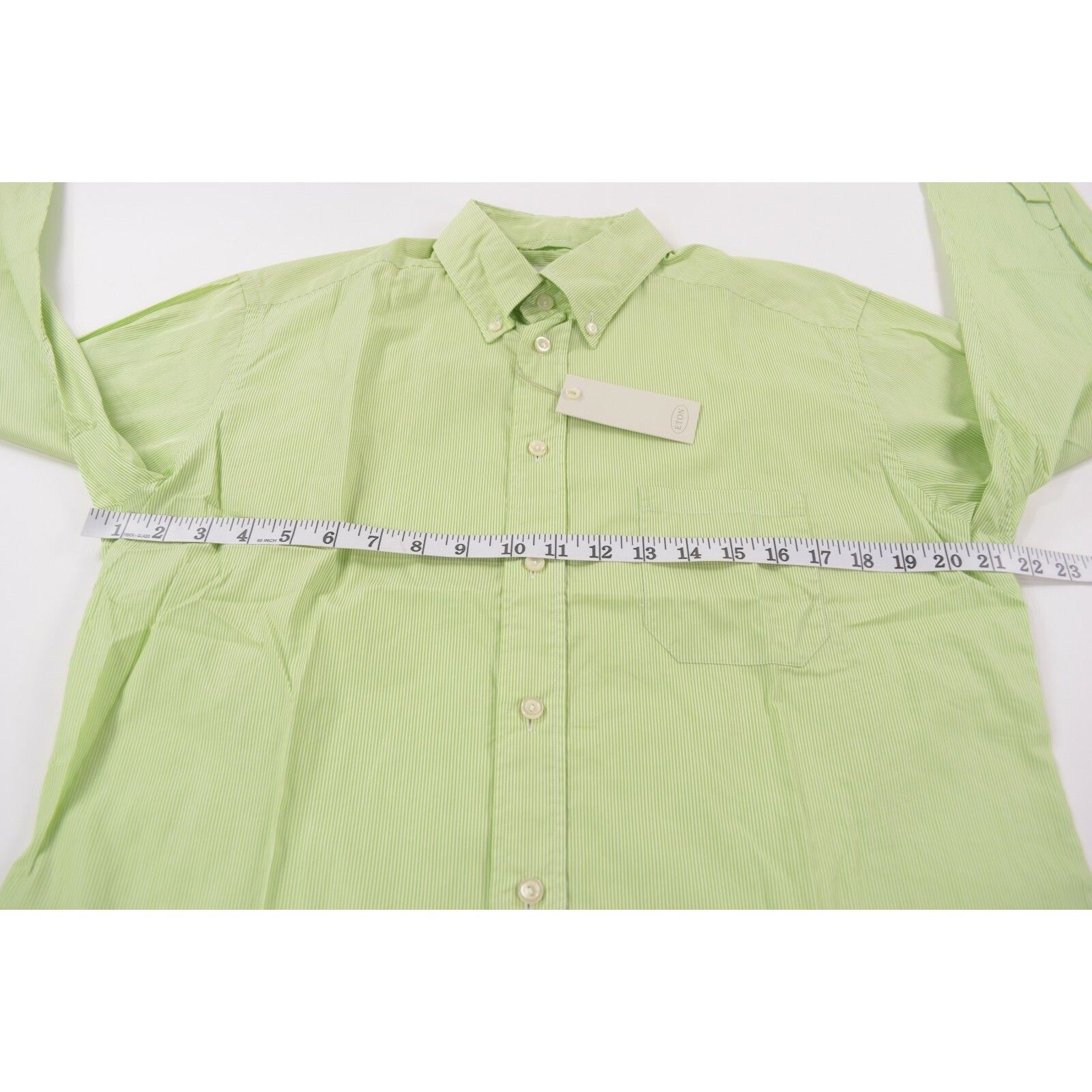 Eton Eton New with tags Shirt Size L US In Green Size US L / EU 52-54 / 3 - 7 Thumbnail