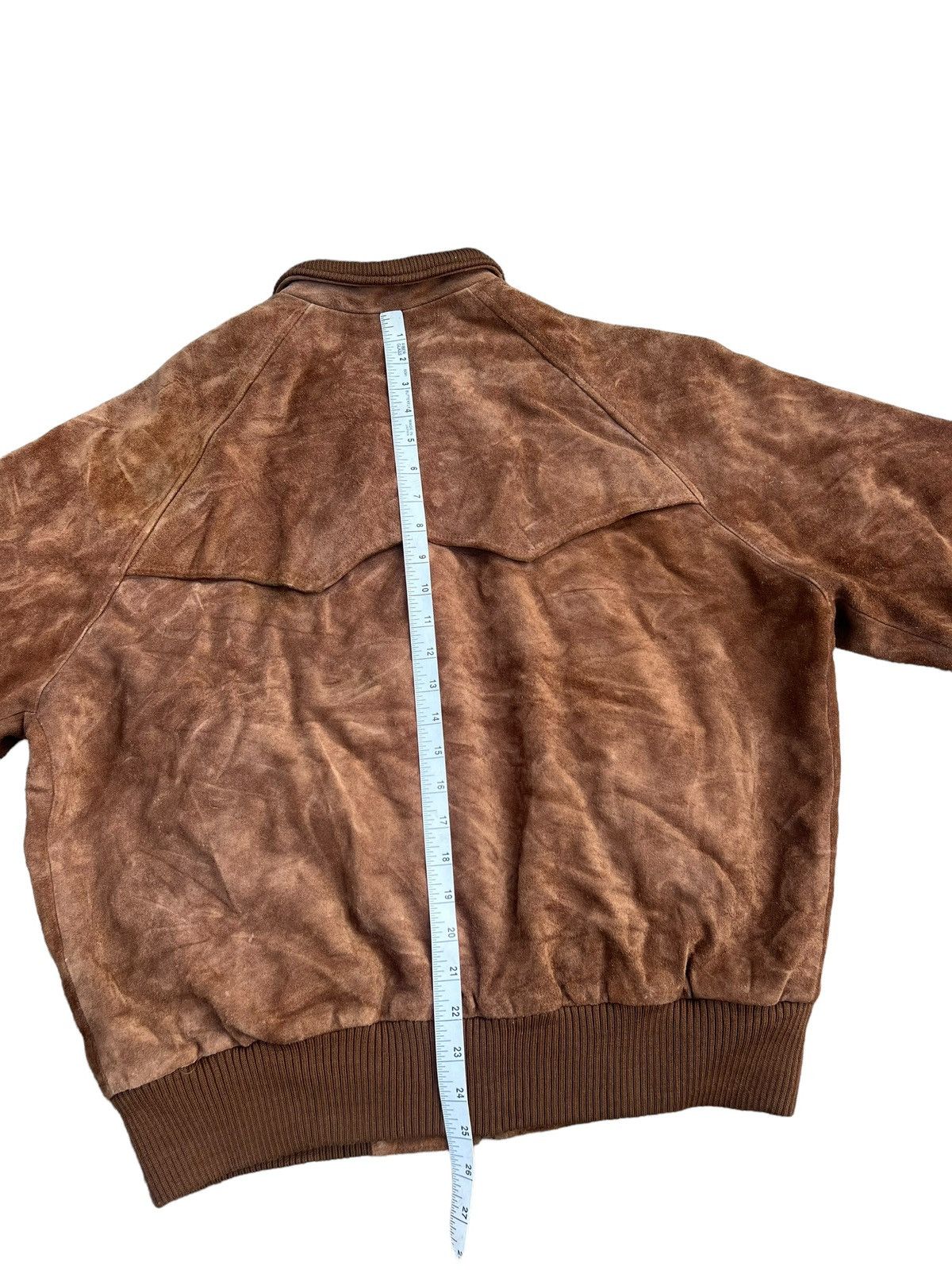 Polo Ralph Lauren VTG 90s Polo Ralph Lauren Patina Suede Leather Bomber Jacket Size US M / EU 48-50 / 2 - 16 Thumbnail