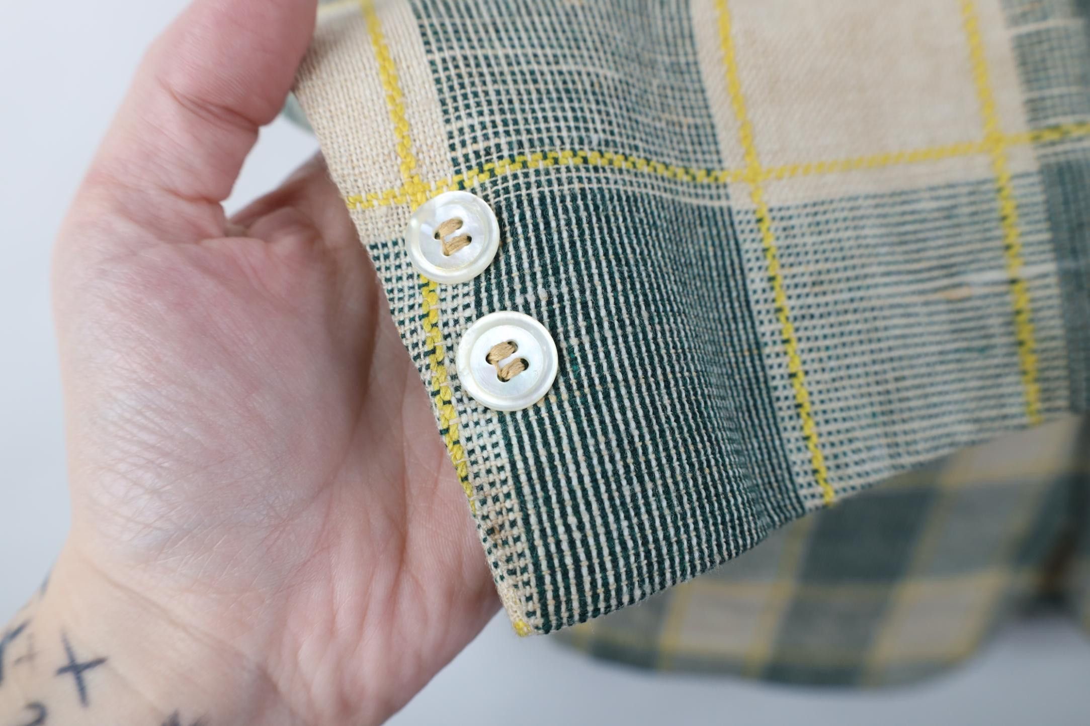 Vintage Vintage 70s Rockabilly Wool Suit Blazer Jacket Plaid USA Size US L / EU 52-54 / 3 - 5 Thumbnail