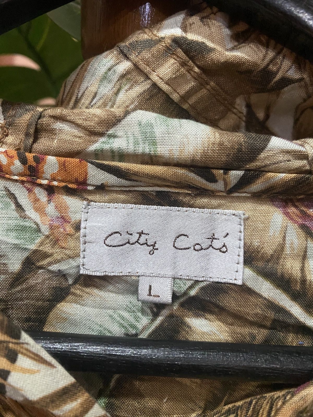 Vintage Vintage City Cat’s Floral Printed Hooded Jacket – 80s Retro Size US M / EU 48-50 / 2 - 4 Thumbnail