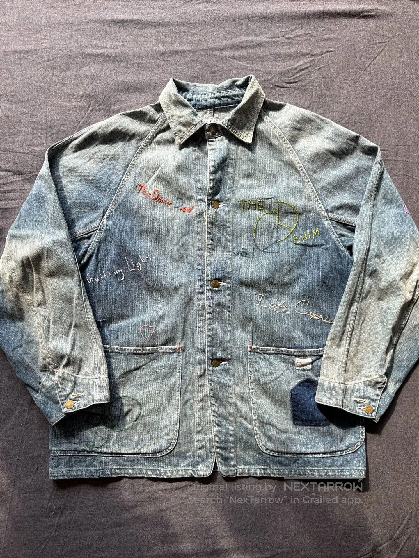 Kapital Vintage Denim Work Jacket.