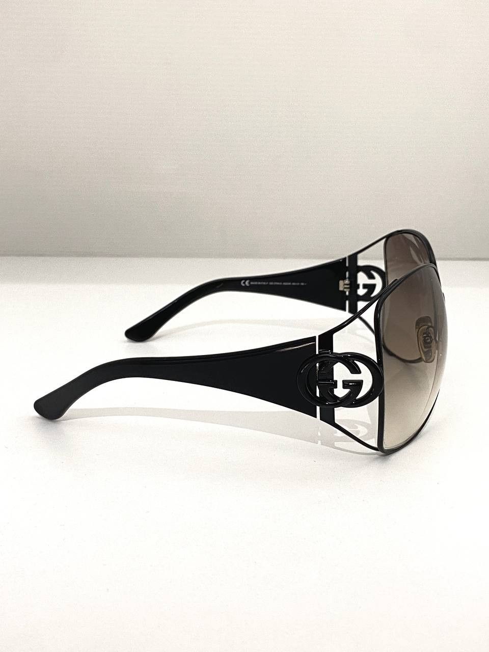 Gucci Gucci x Tom Ford GG Logo Black Oversized 2794 S Sunglasses Size ONE SIZE - 5 Thumbnail