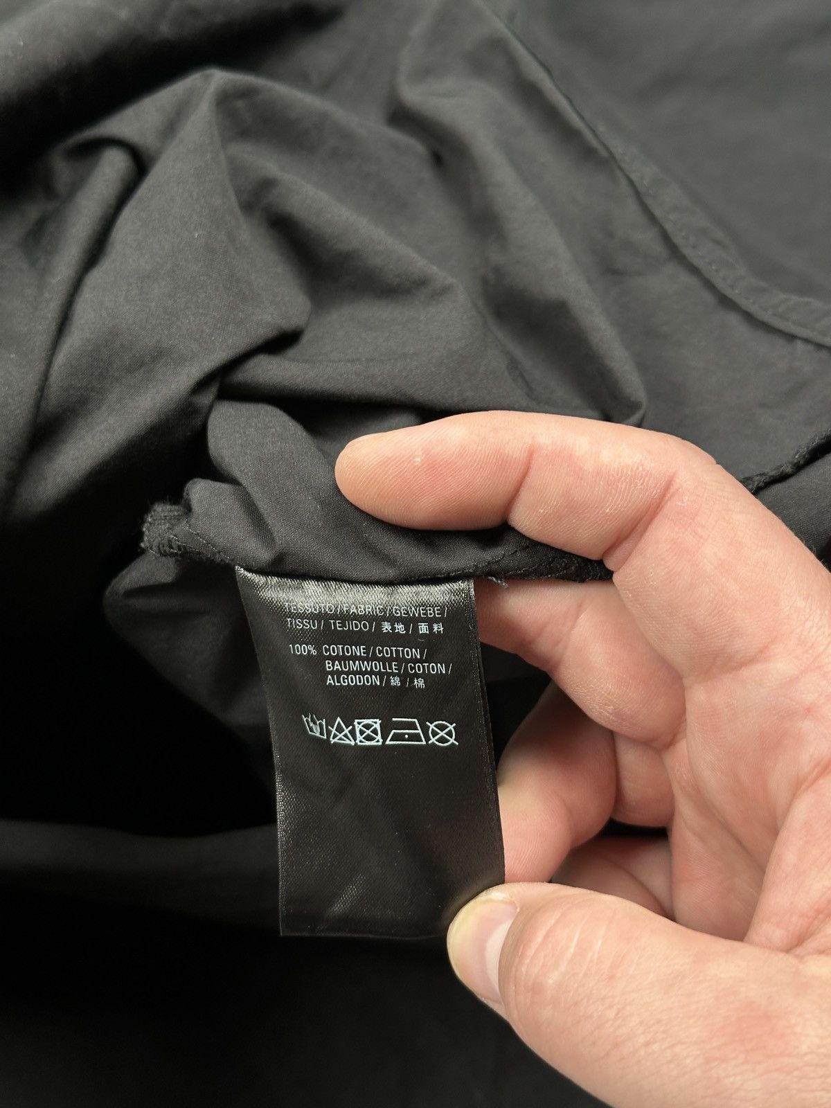 Balenciaga Balenciaga Tape Type Logo Shirt Black Lux Runway Oversized Size US M / EU 48-50 / 2 - 16 Thumbnail