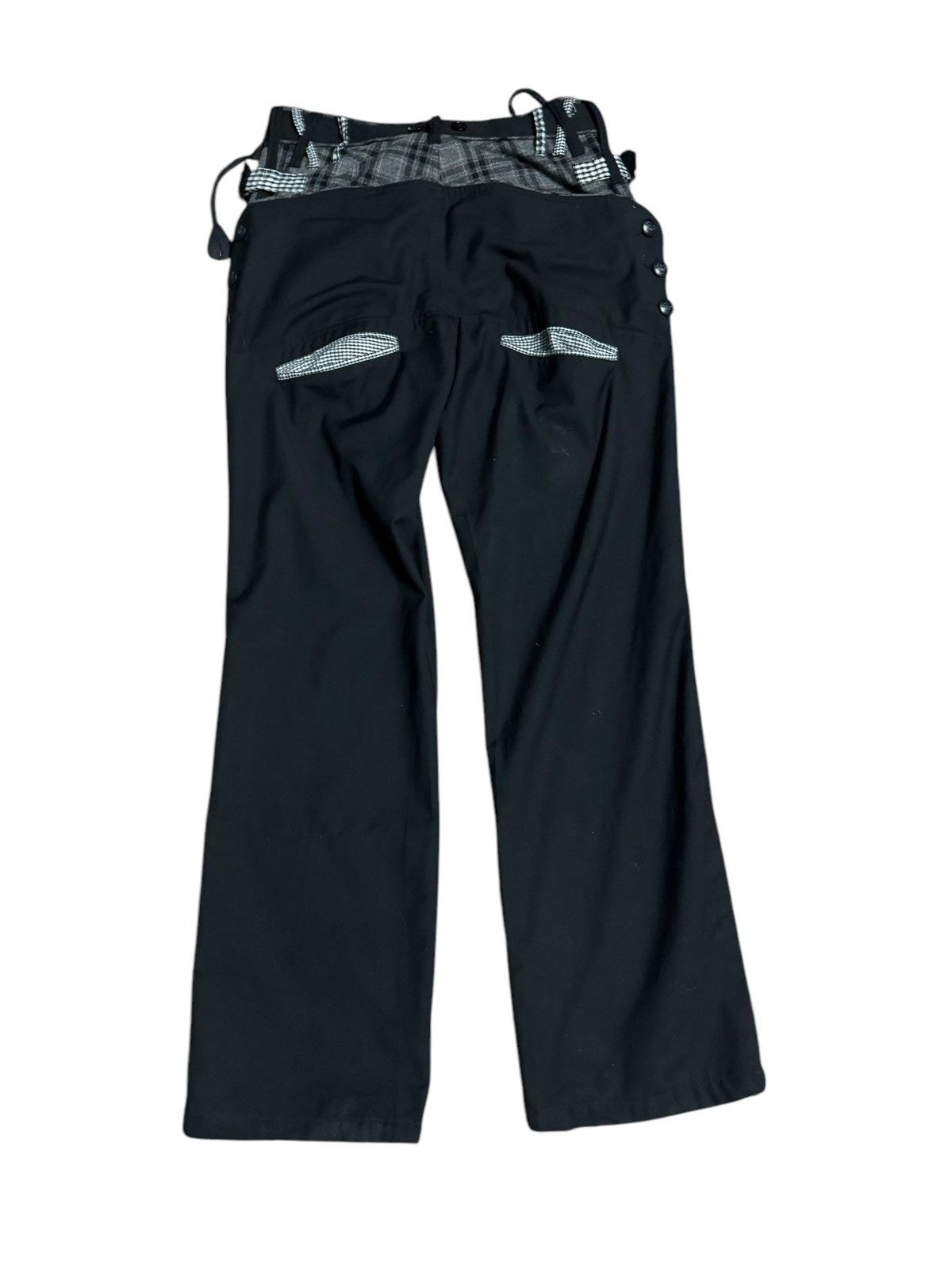 If Six Was Nine 💥PUNK GOTHIC DOUBLE WAIST BONDAGE Y2K LGB AVANT GARDE STYLE Size US 32 / EU 48 - 2 Thumbnail