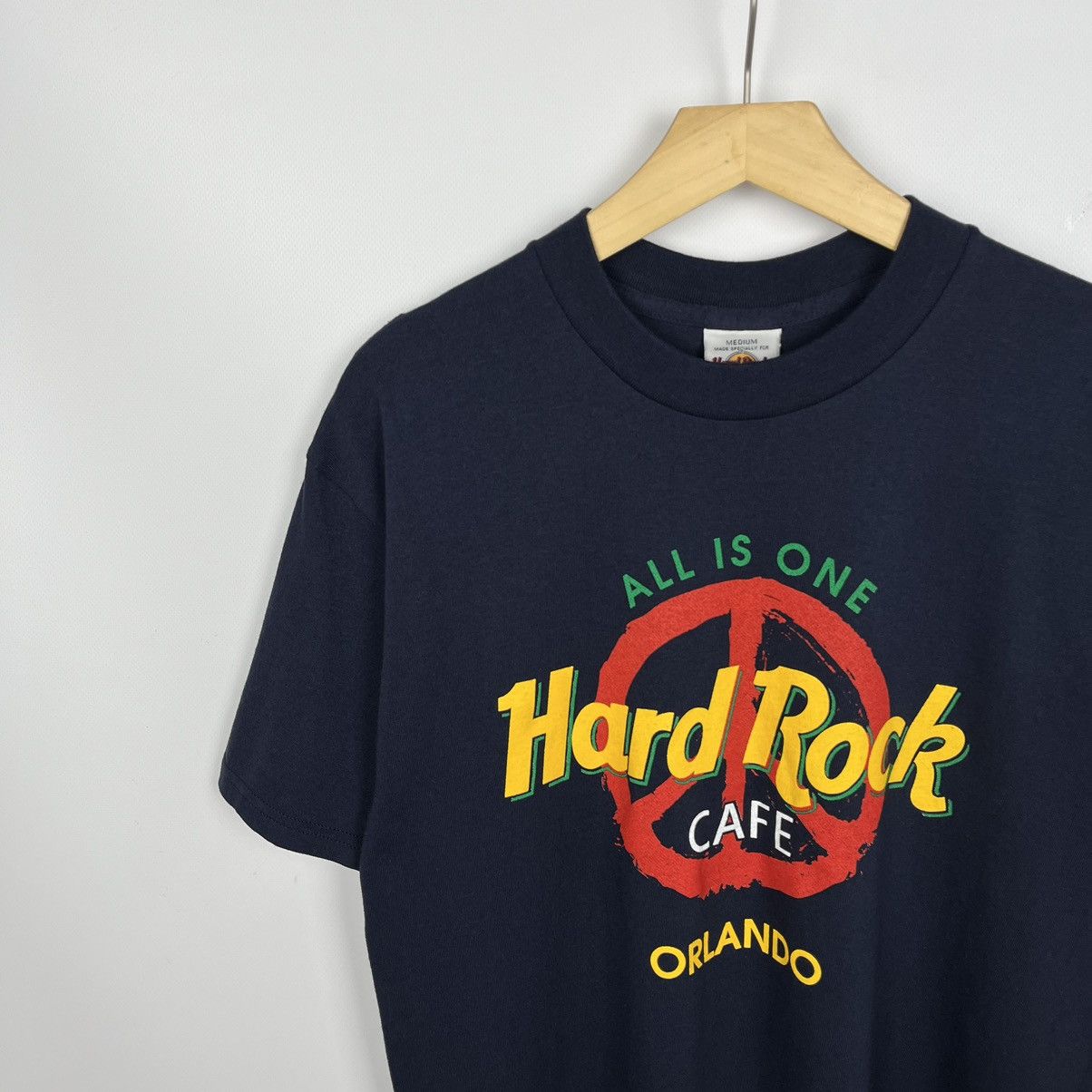 Hard Rock Cafe Vintage Hard Rock Cafe y2k big logo made in USA T shirt 90’s Size US M / EU 48-50 / 2 - 5 Thumbnail