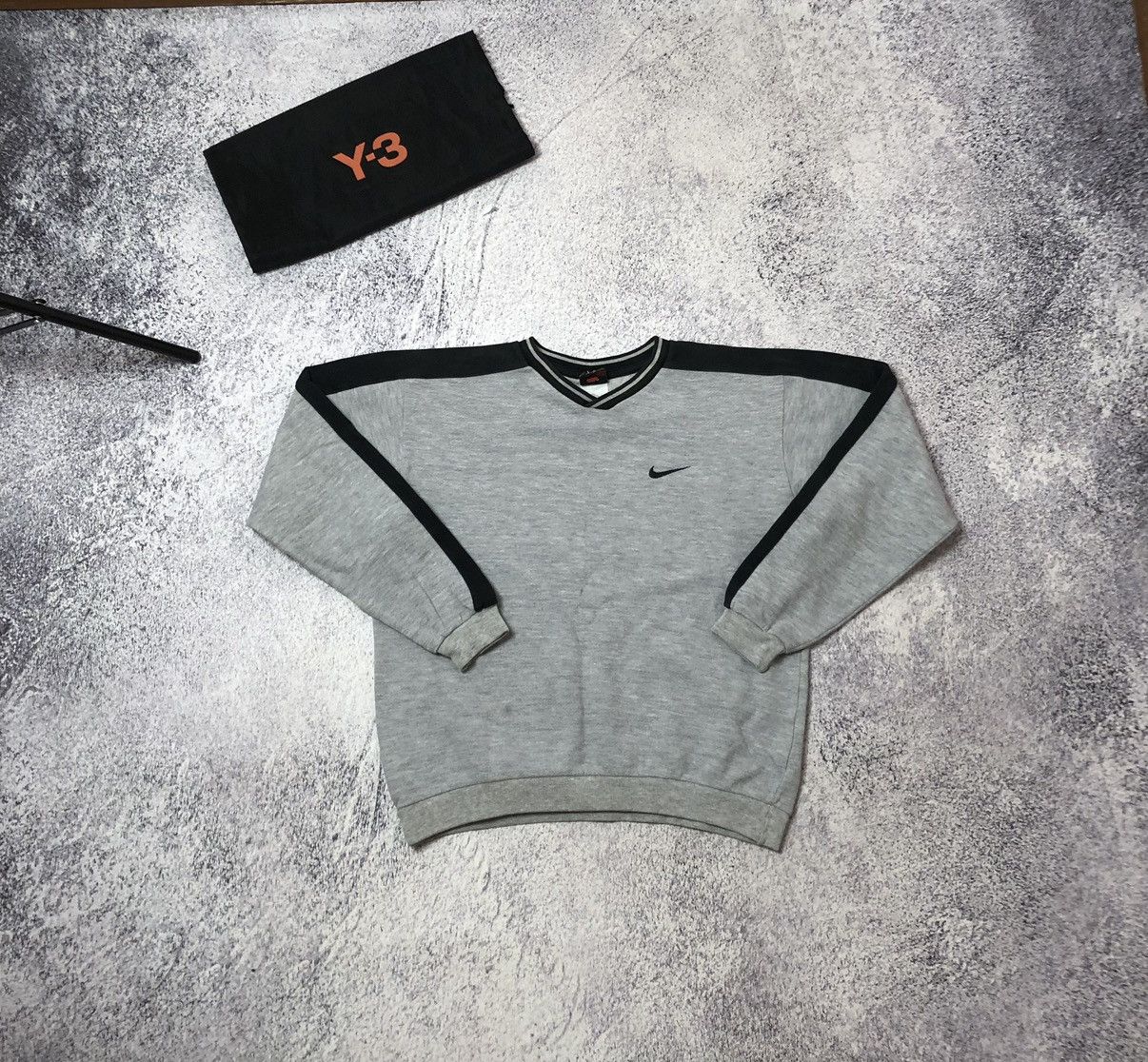 Vintage Vintage men’s sweater Nike drill made in usa 🇺🇸 y2k Size US S / EU 44-46 / 1 - 1 Thumbnail