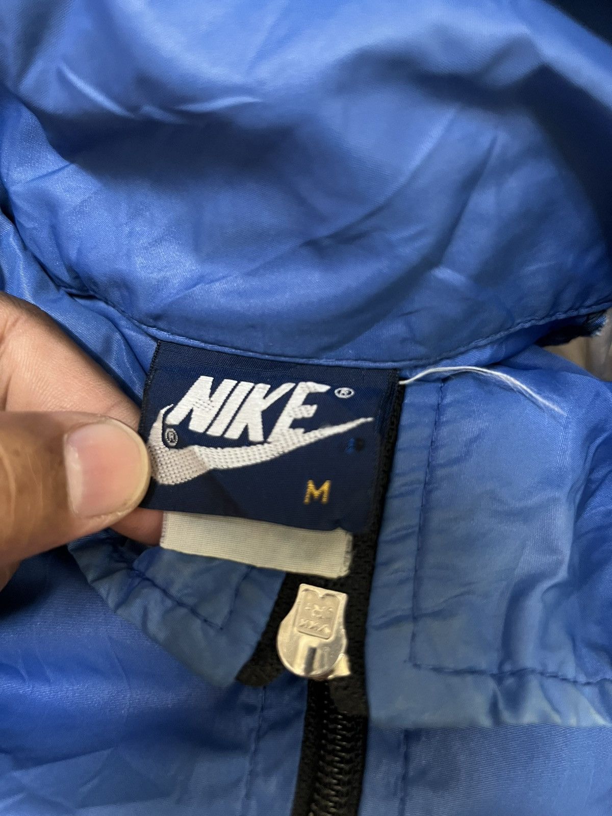 Nike Vintage 80s Nike blue tag Windbreaker Size US M / EU 48-50 / 2 - 9 Thumbnail