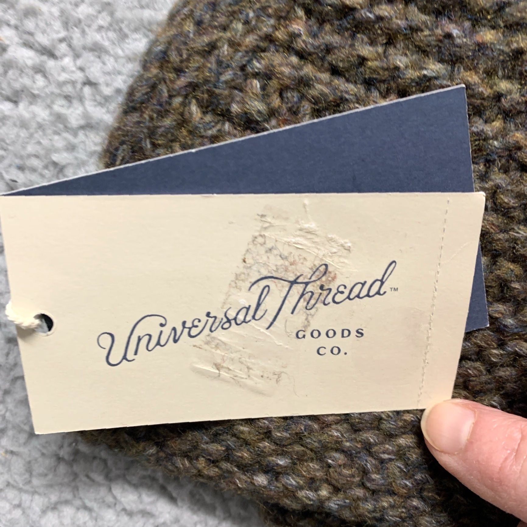 Vintage NEW Universal Threads Oblong Winter Scarf Heather Brown One Size 88” Long NWT Size ONE SIZE - 5 Thumbnail