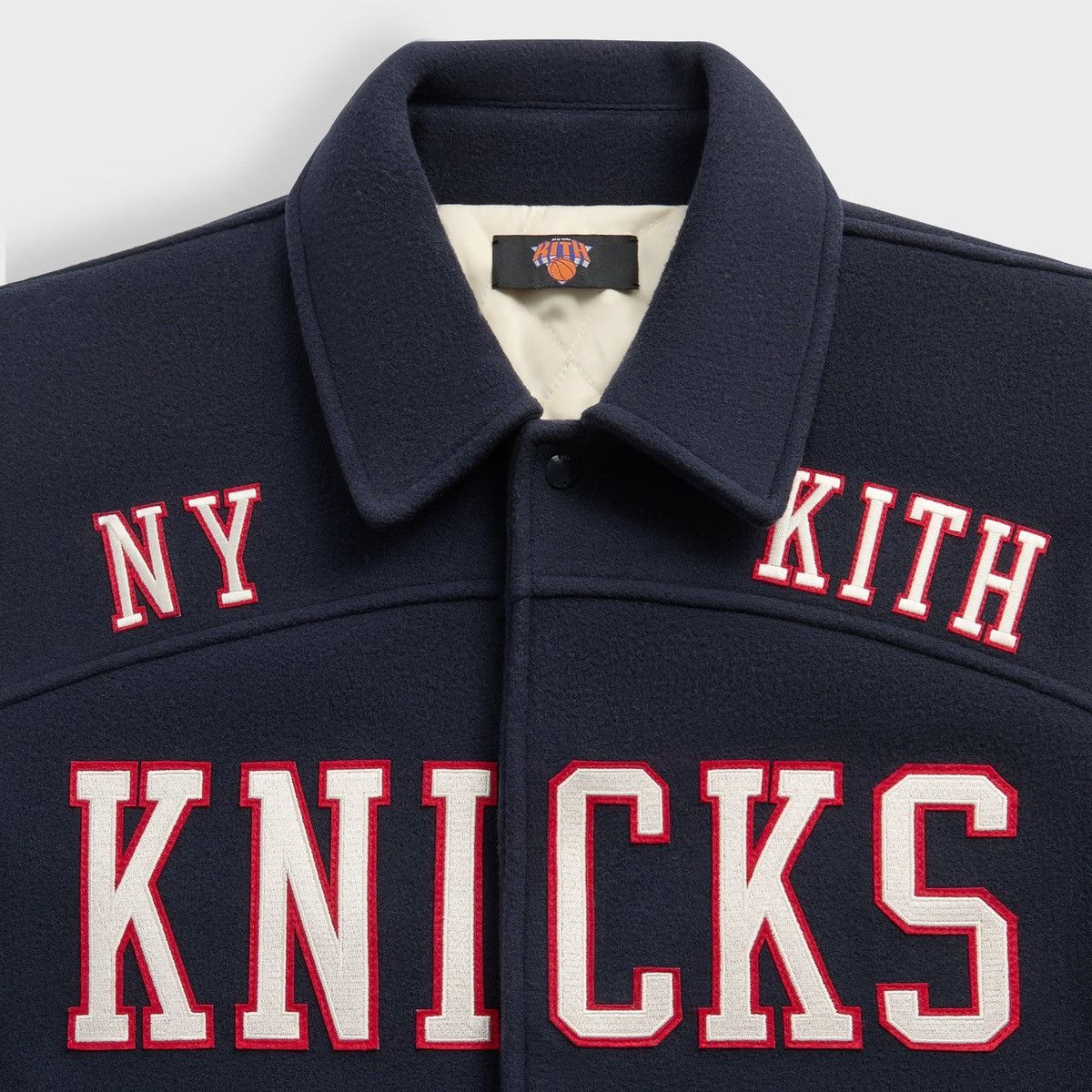 Kith Kith for NY Knicks Madison Square Garden Wool Varsity Jacket Size US XL / EU 56 / 4 - 5 Thumbnail