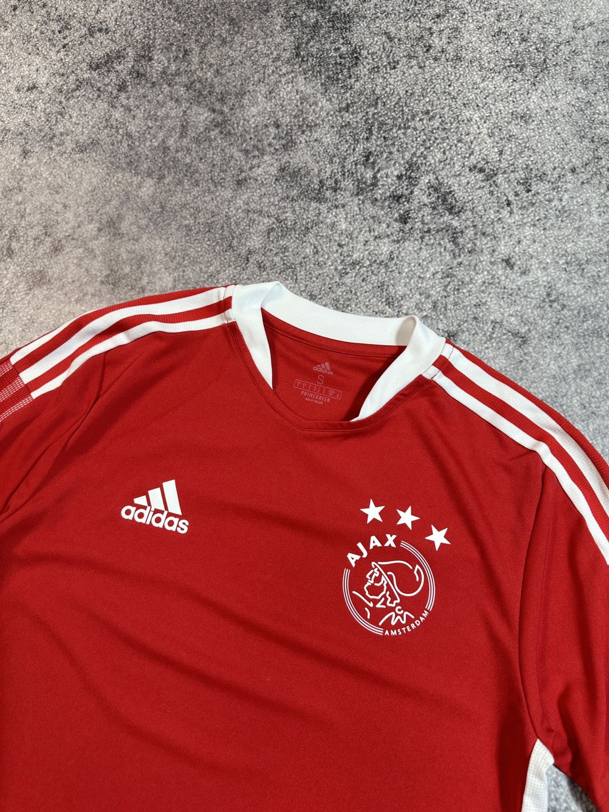 Adidas Adidas Ajax Soccer Jersey Red Streetwear Rare Style S Size US S / EU 44-46 / 1 - 2 Thumbnail