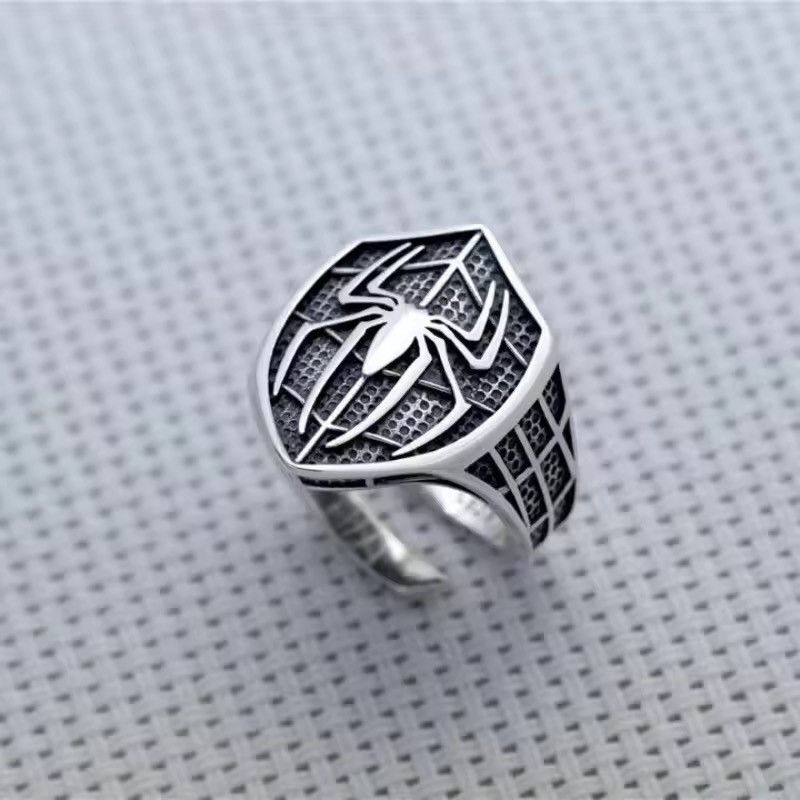 Jewelry Spider Design Open Ring Size ONE SIZE - 3 Thumbnail