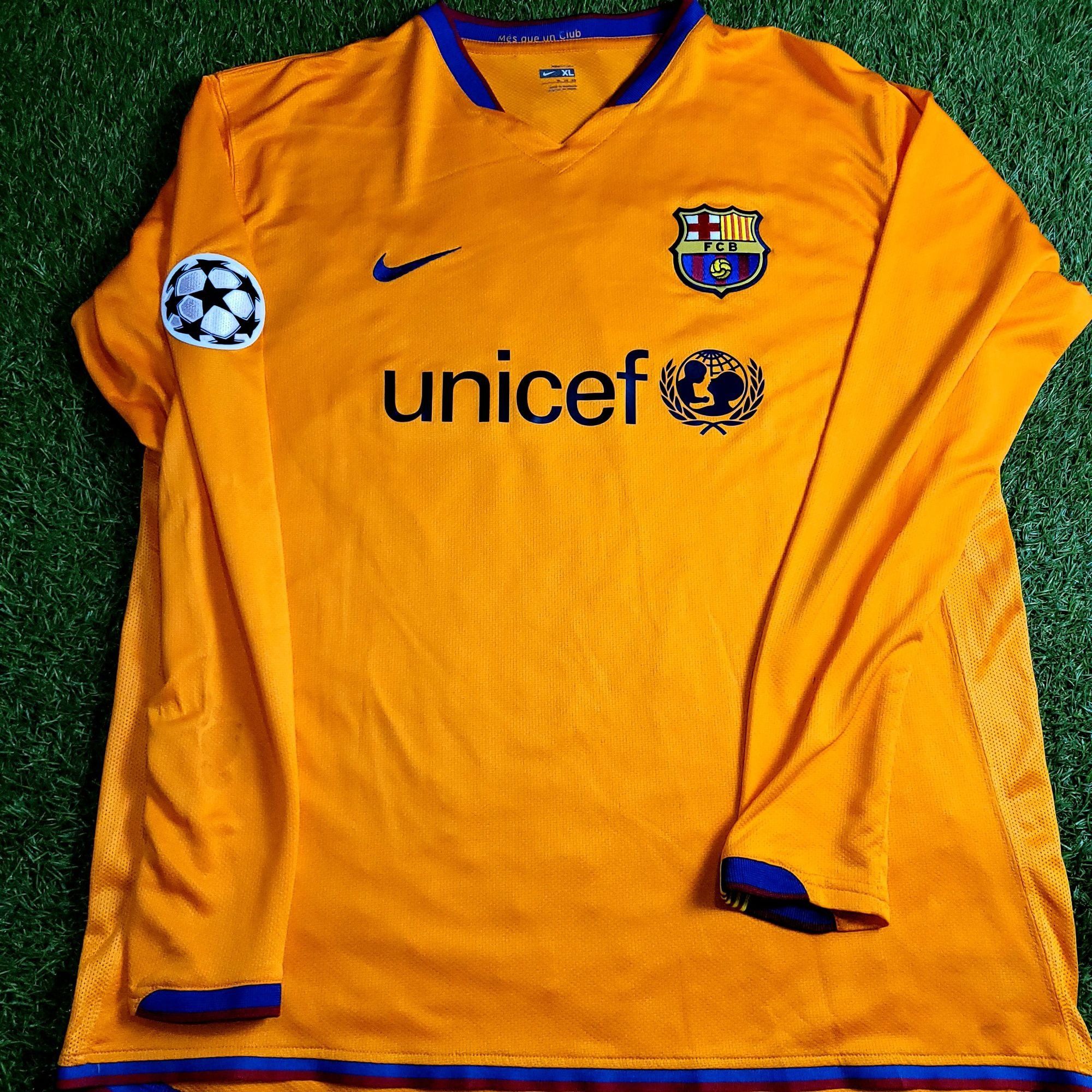 Nike Ronaldinho Barcelona 2007 2008 Third Soccer Jersey XL Size US XL / EU 56 / 4 - 2 Thumbnail