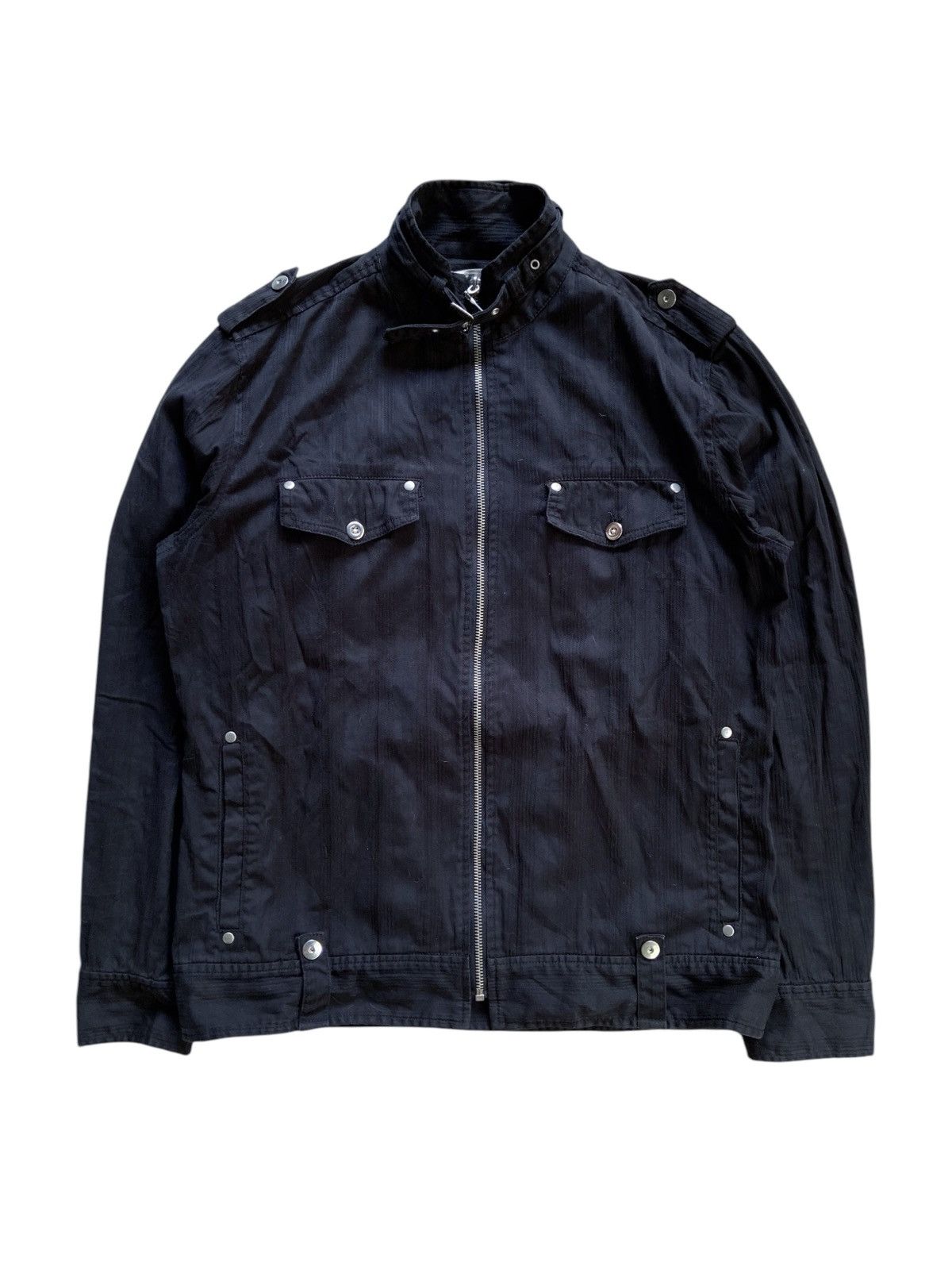14th Addiction COMMANTAGE FASHION OF TRADITIONAL PUNK STYLE ZIP JACKET Size US M / EU 48-50 / 2 - 1 Thumbnail