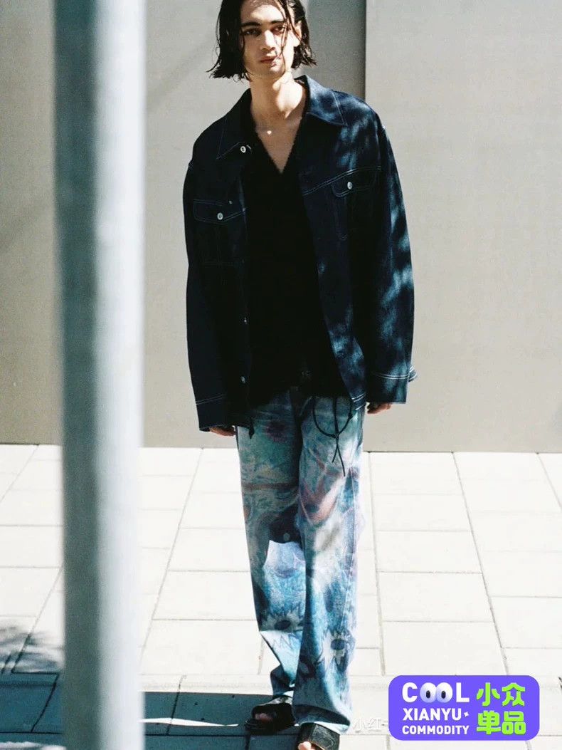 Our Legacy our legacy Third cut graffiti painted jeans 2503-Nextarrow Size US 32 / EU 48 - 8 Thumbnail