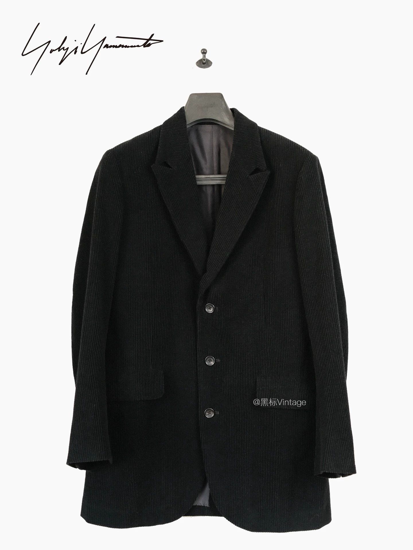 Yohji Yamamoto Yohji Yamamoto 22aw Vintage Wool Corduroy Blazer Men's Size US L / EU 52-54 / 3 - 2 Thumbnail
