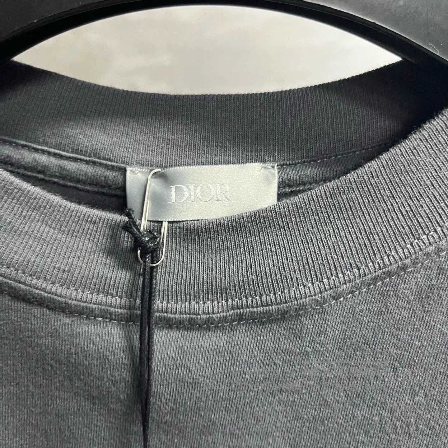 Dior Dior Gray Pattern Loose Crewneck T. Size US M / EU 48-50 / 2 - 2 Thumbnail